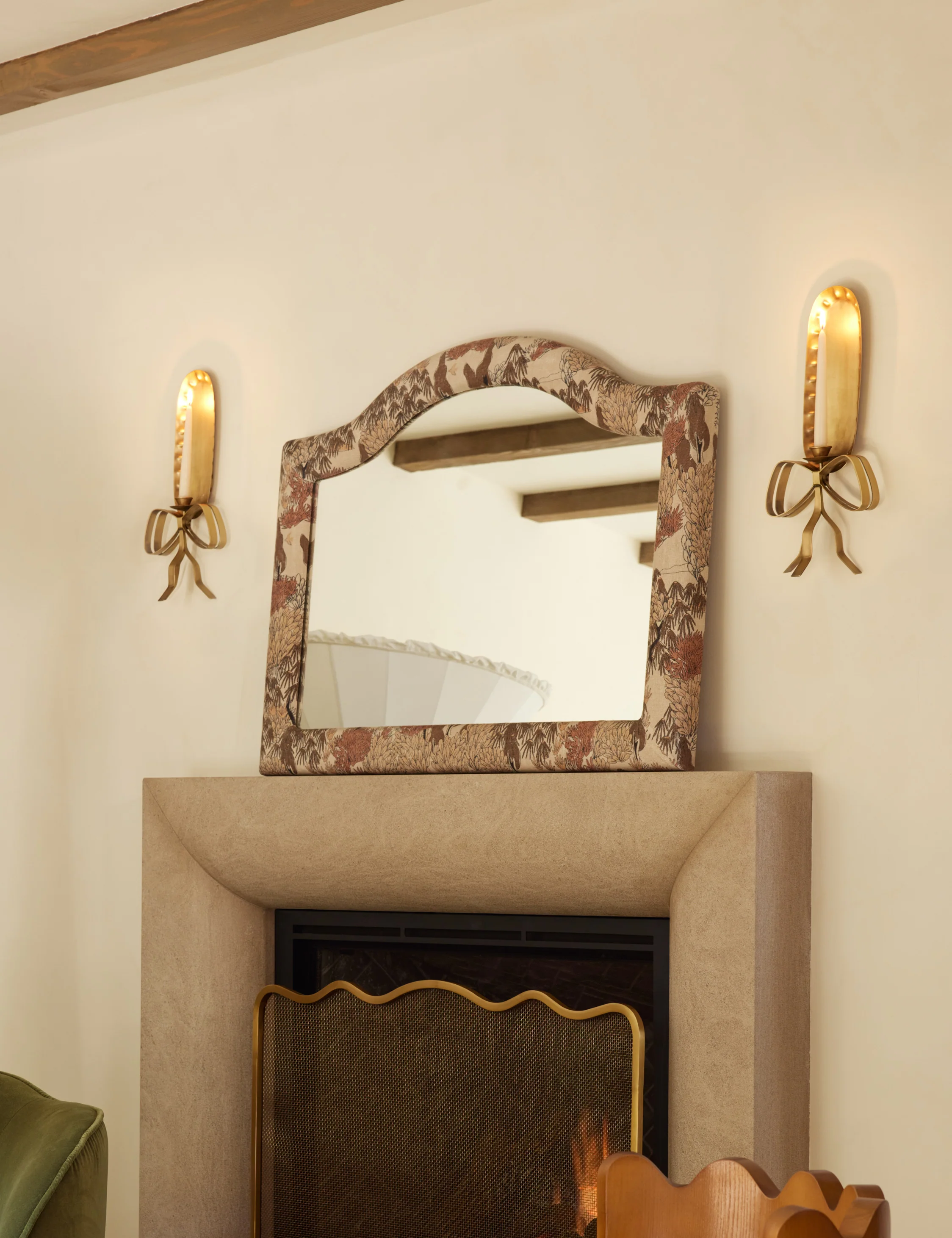 Ribbon Candle Sconce by Sarah Sherman Samuel