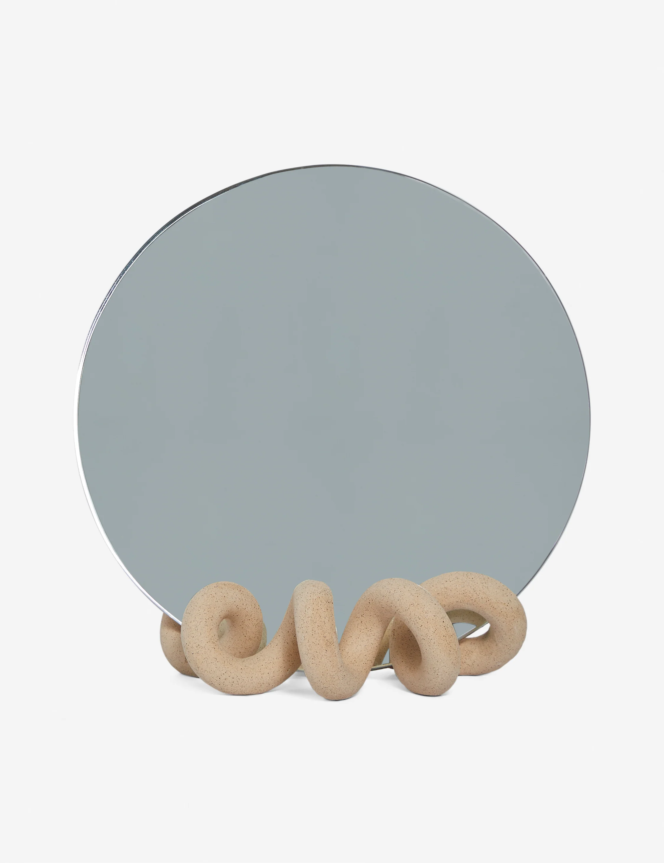 Curlee Table Mirror by SIN Ceramics