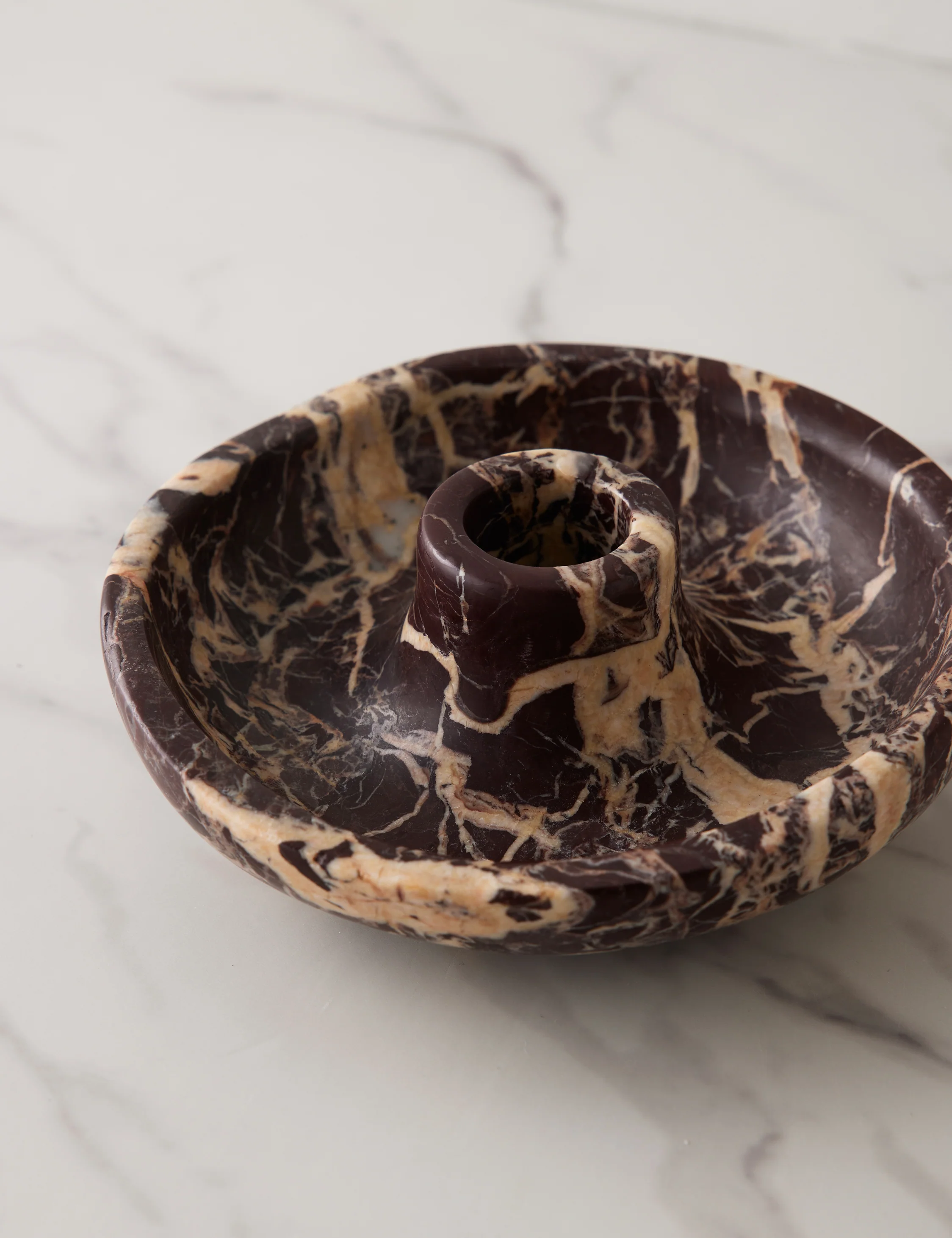 Marble Candle Holder by Chloé Crane-Leroux x Anastasio Home