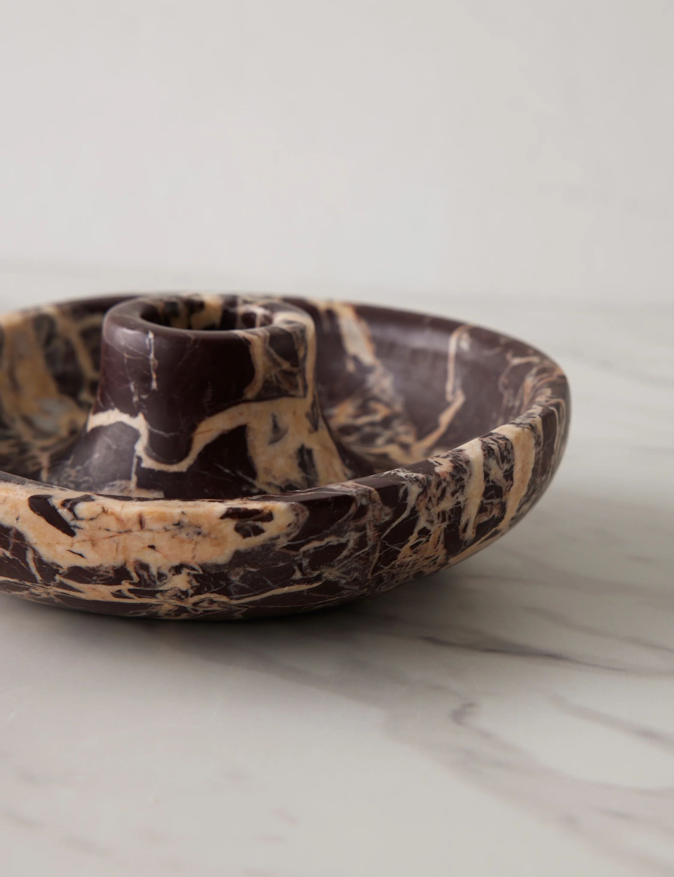 Marble Candle Holder by Chloé Crane-Leroux x Anastasio Home