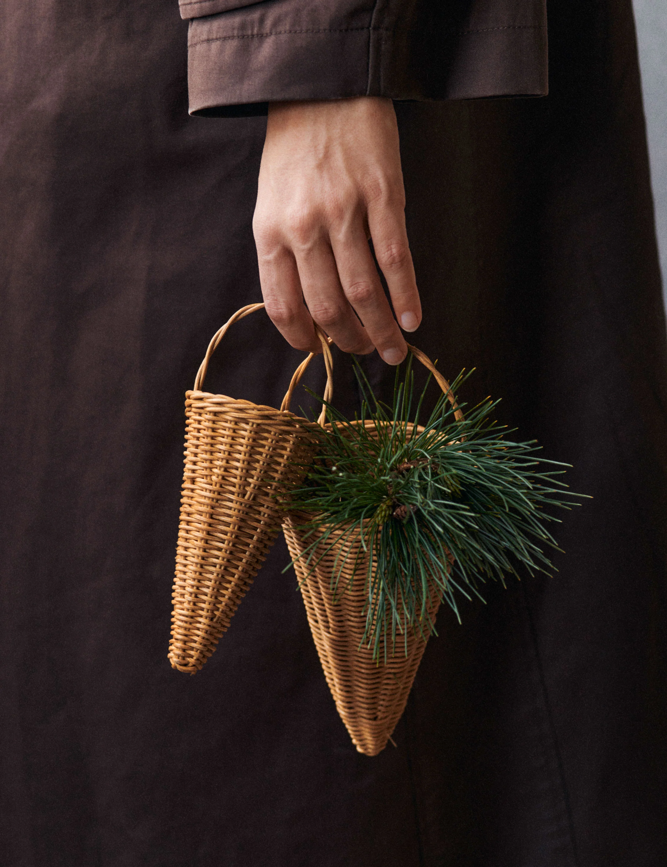 Braided Cones (Set of 2) by Ferm Living