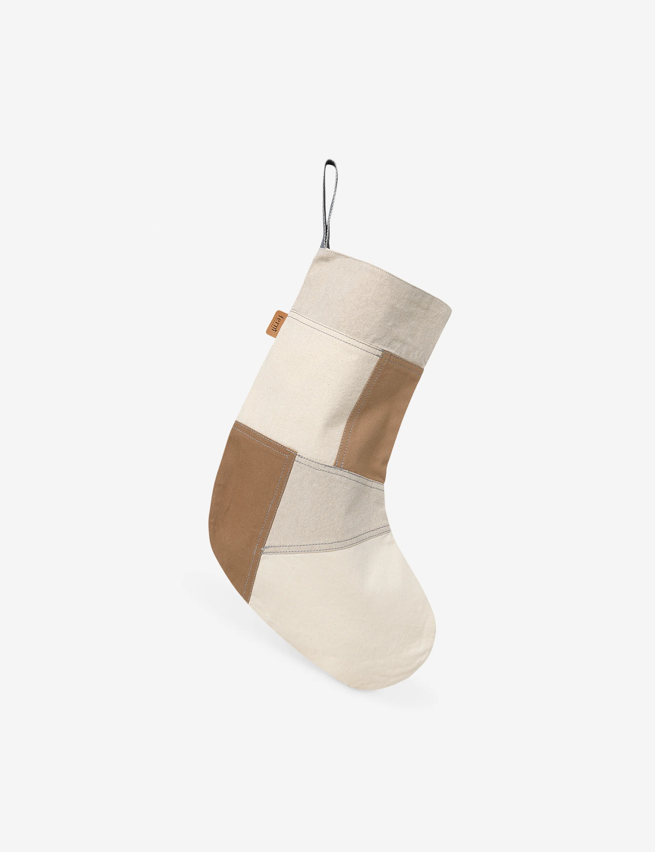 Tonal Christmas Stocking by Ferm Living