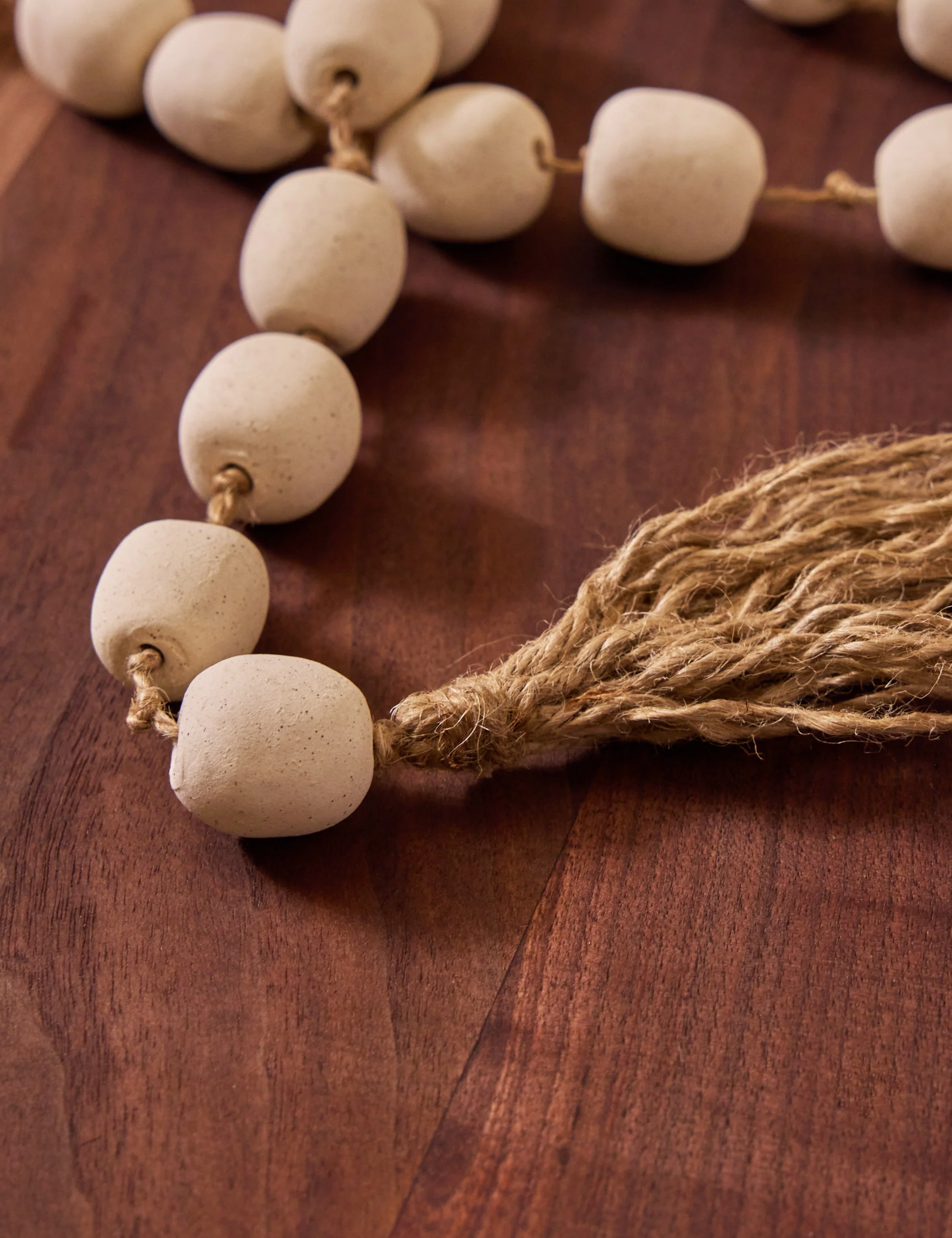 Mini Ceramic Bead Garland by Sarah Sherman Samuel