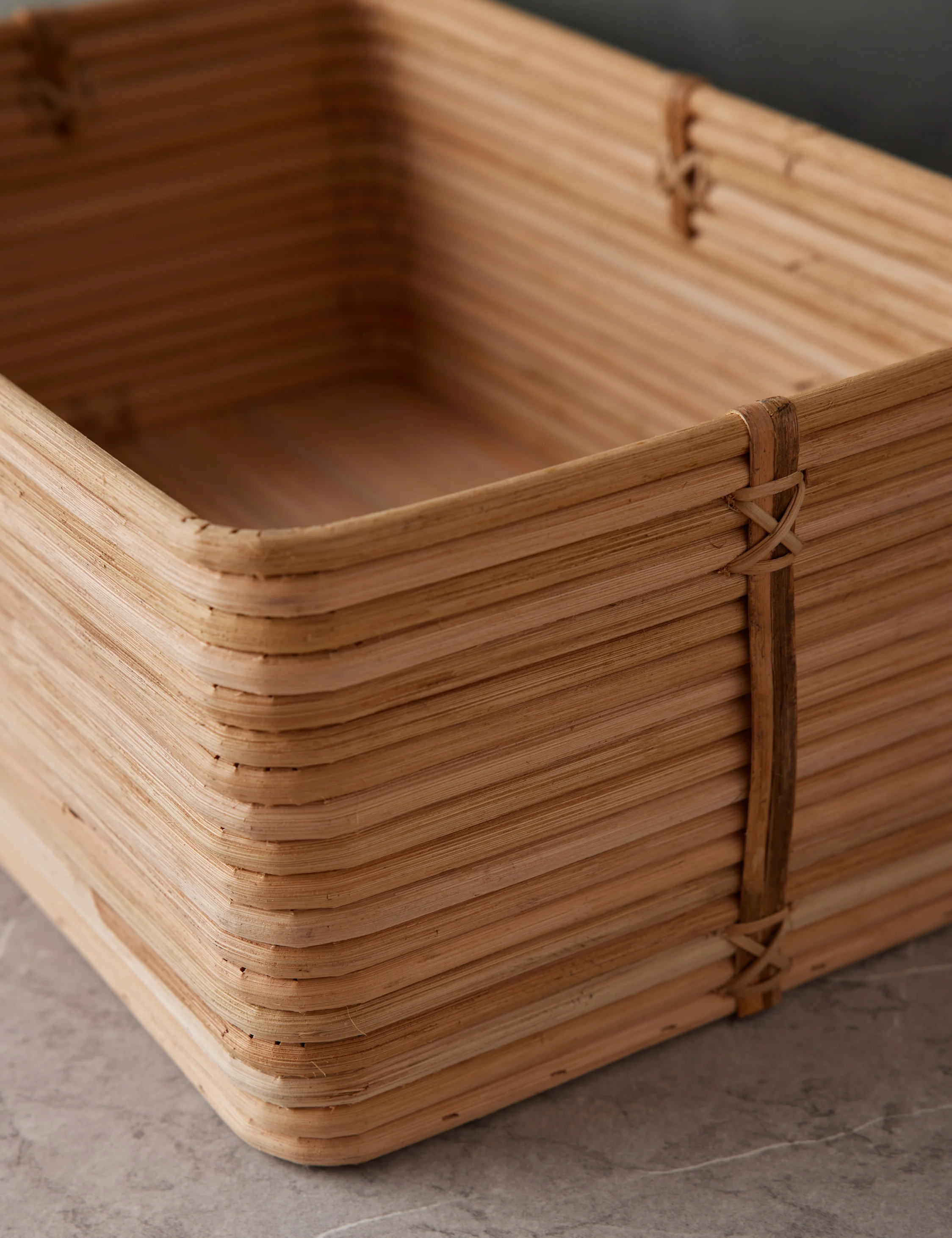 Reeded Rattan Basket by NEAT Method 10 Reeded Rattan Basket by NEAT Method