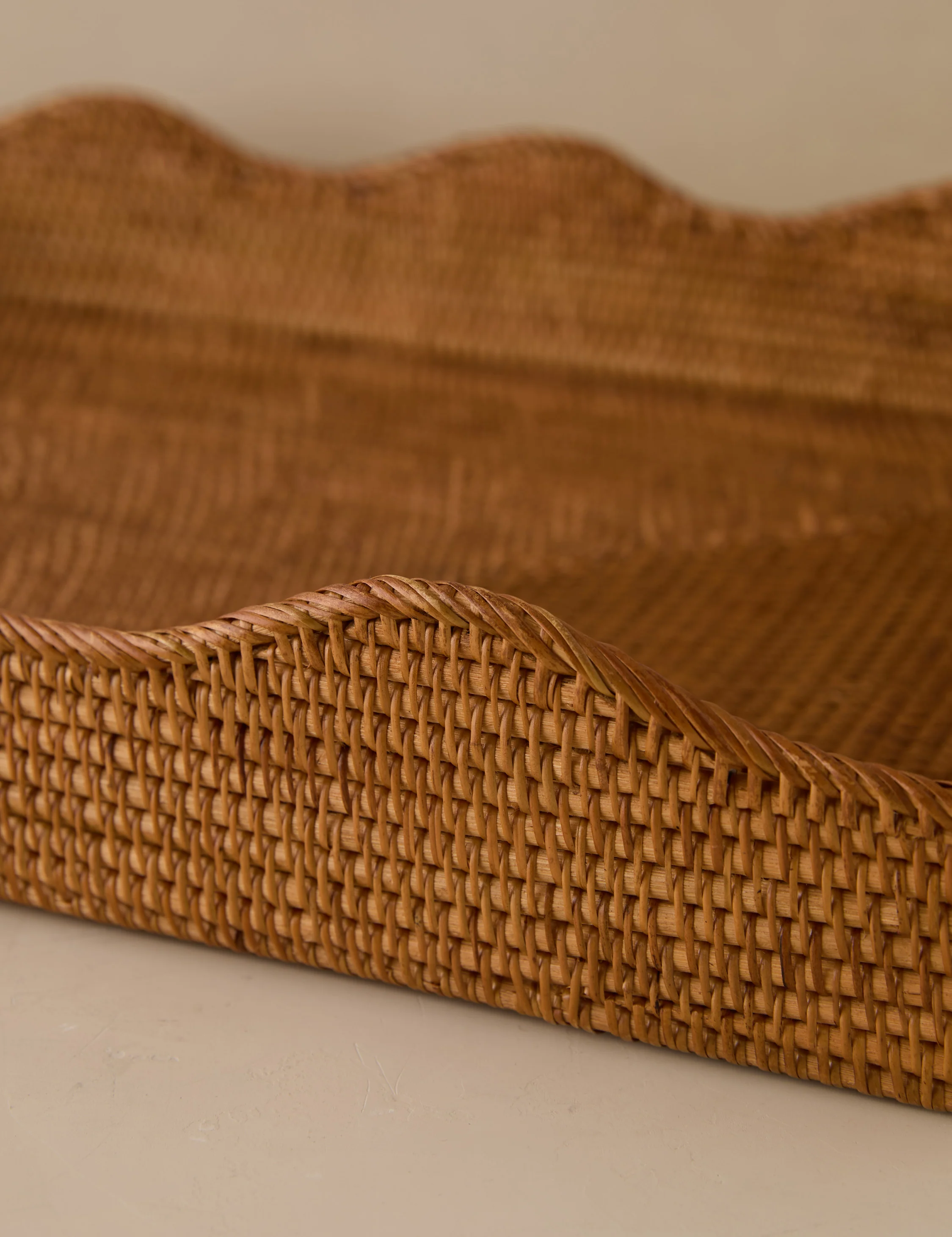 Tyna Rattan Tray