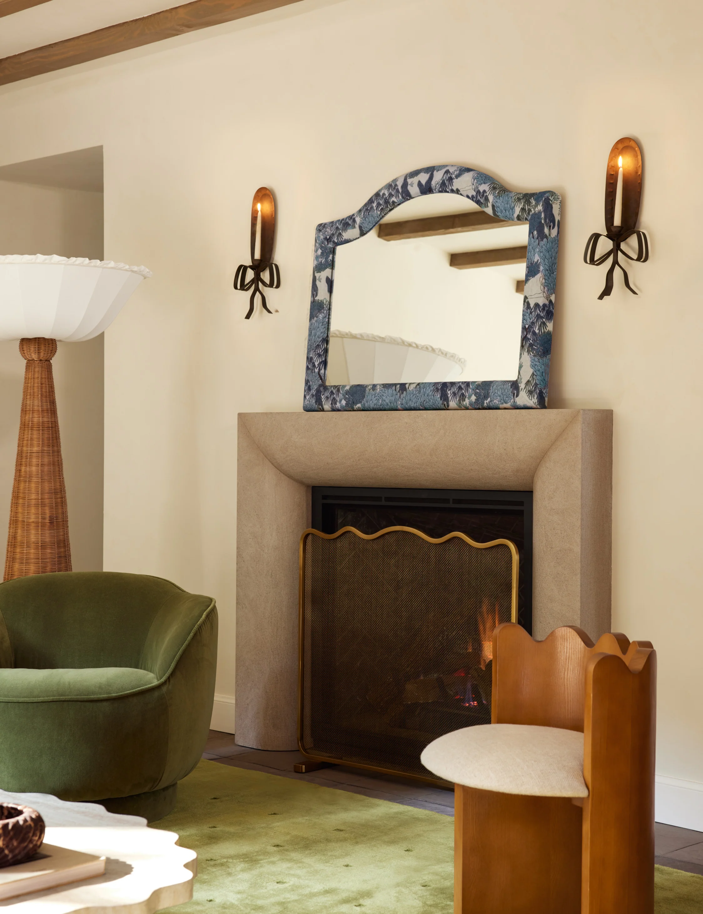 Rook Fireplace Screen by Sarah Sherman Samuel