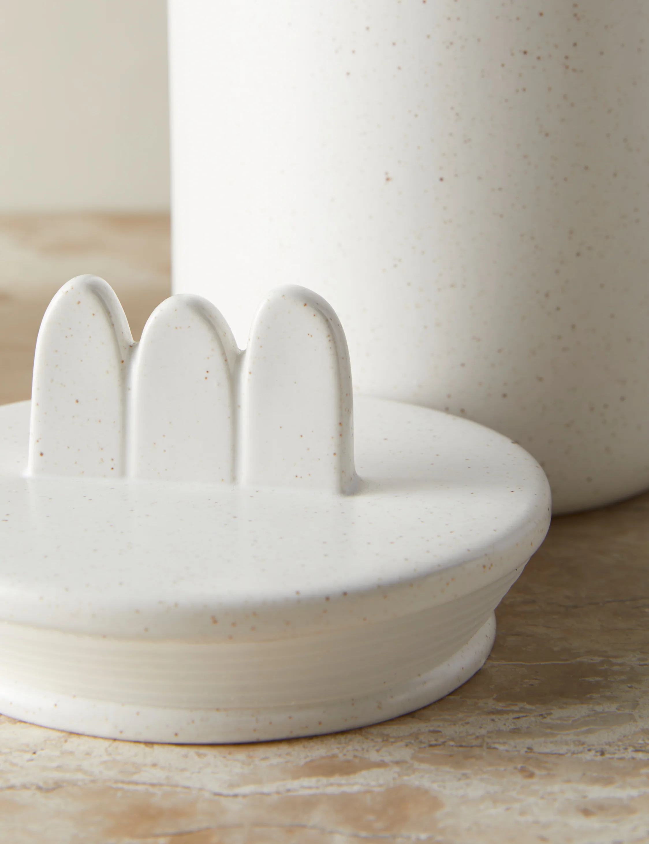 Shapeshifter Ceramic Canister (Set of 2) by Sarah Sherman Samuel