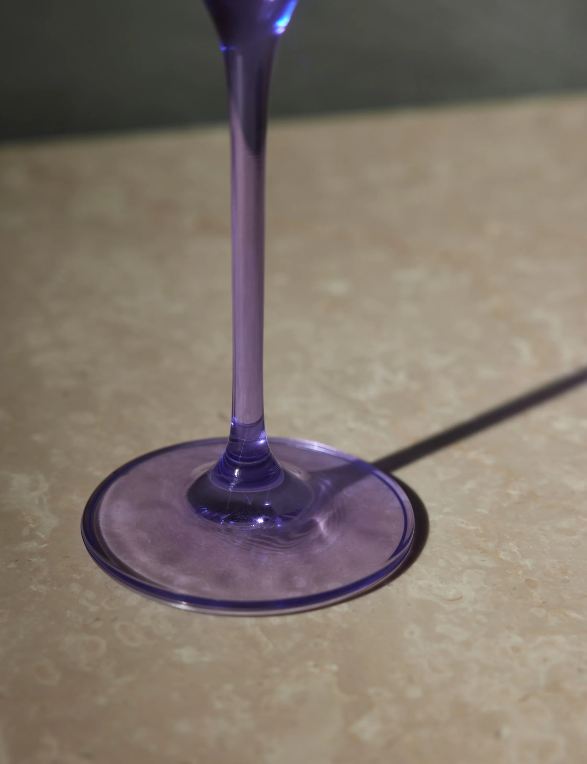 Champagne Coupes (Set of 2) by Estelle Colored Glass