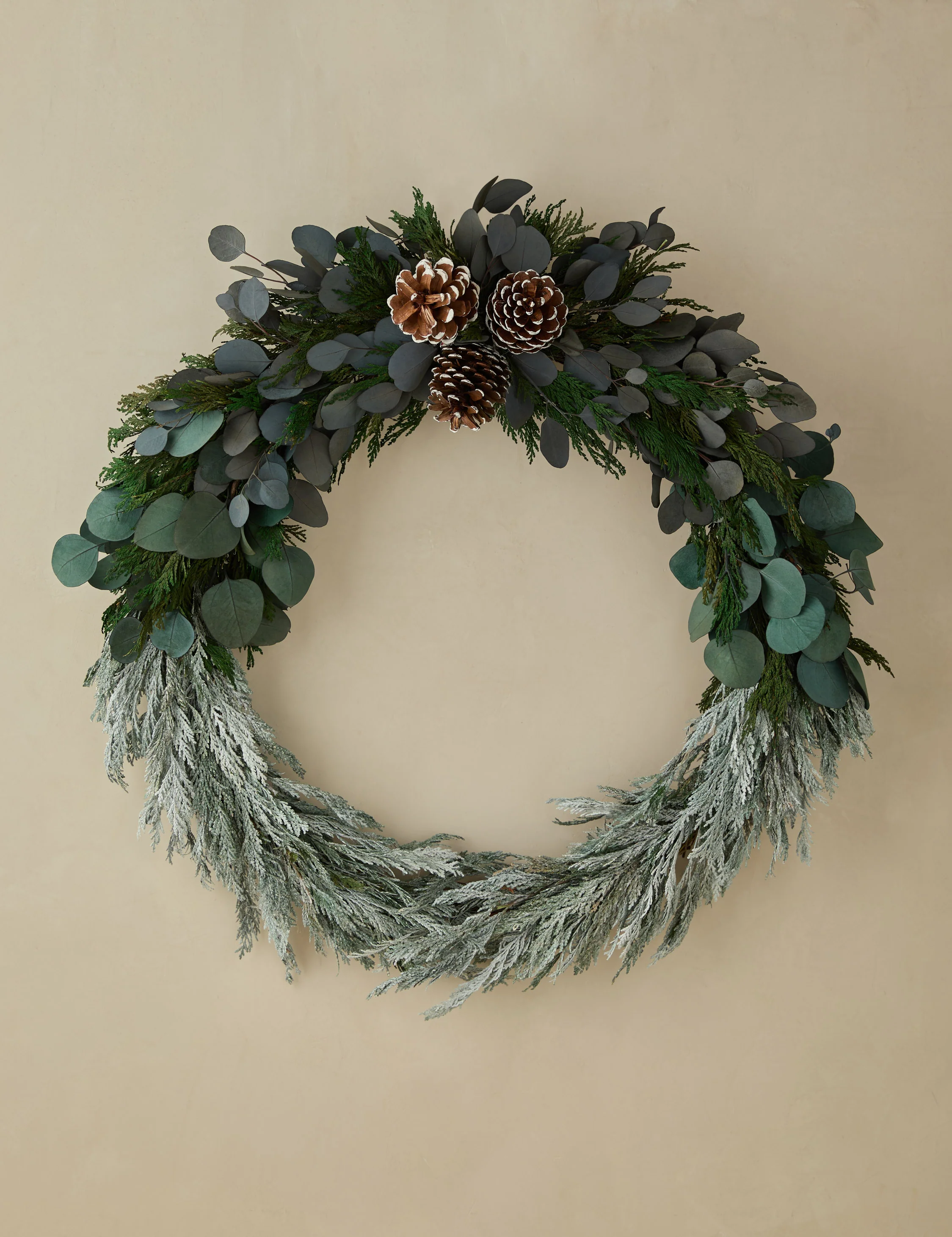 Preserved Winter Cedar Wreath