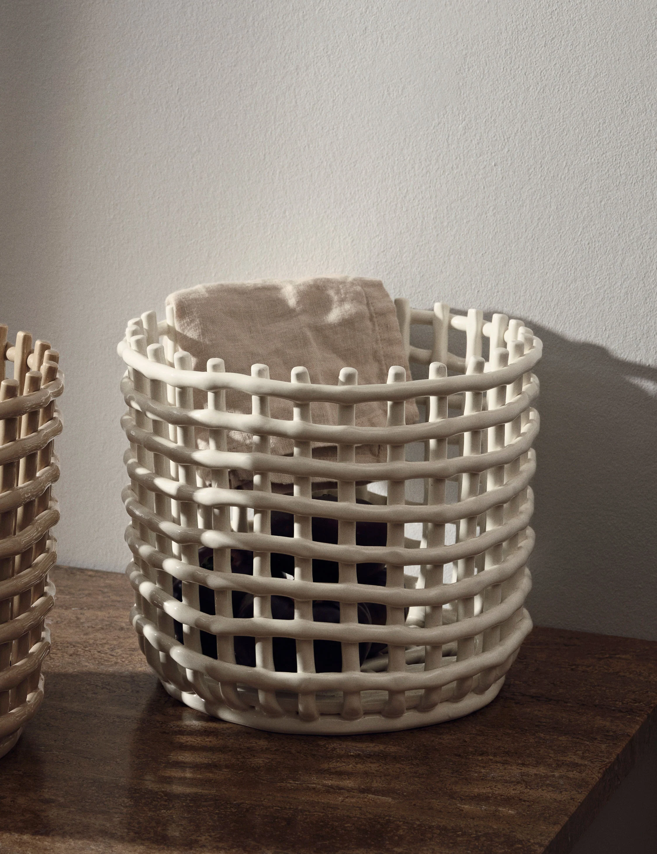 Ceramic Basket by Ferm Living