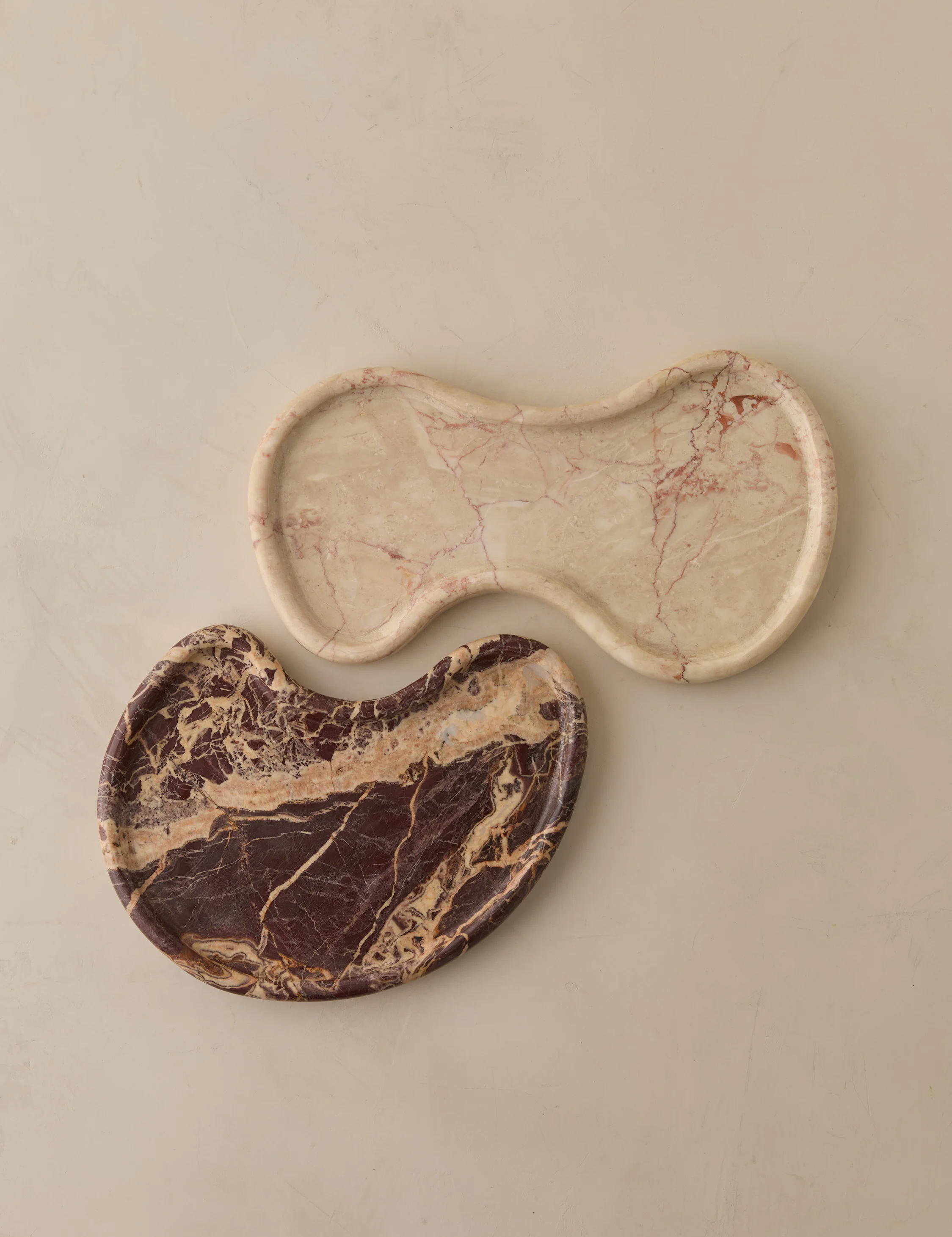Sorley Marble Trays (Set of 2)