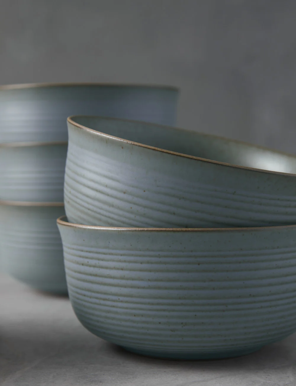 Nature Cereal Bowls (Set of 6) by Thomas for Rosenthal 11 Nature Cereal Bowls (Set of 6) by Thomas for Rosenthal