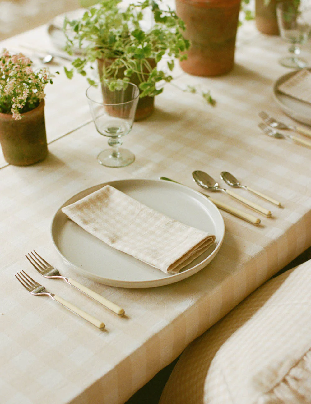 Gingham Tablecloth by Heather Taylor Home