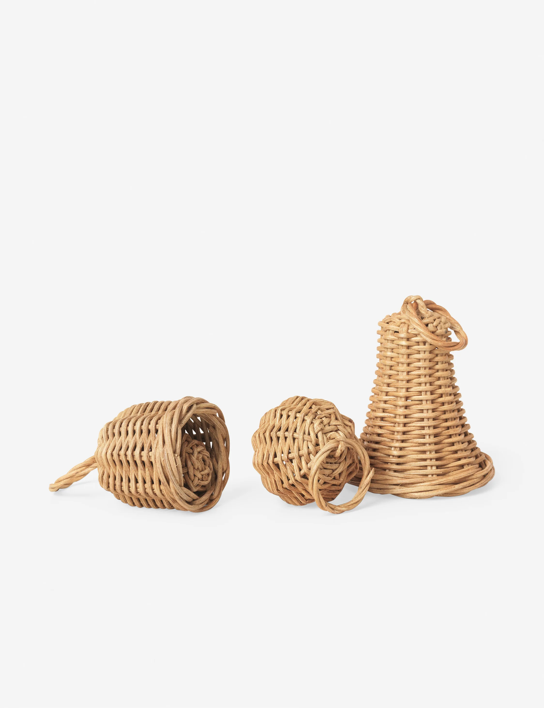 Braided Bell Bauble Ornaments (Set of 3) by Ferm Living