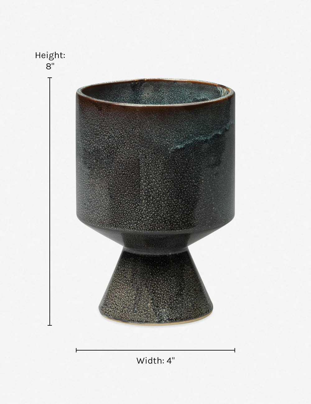 Oriahn Decorative Pots (Set of 3) 3 Oriahn Decorative Pots (Set of 3)