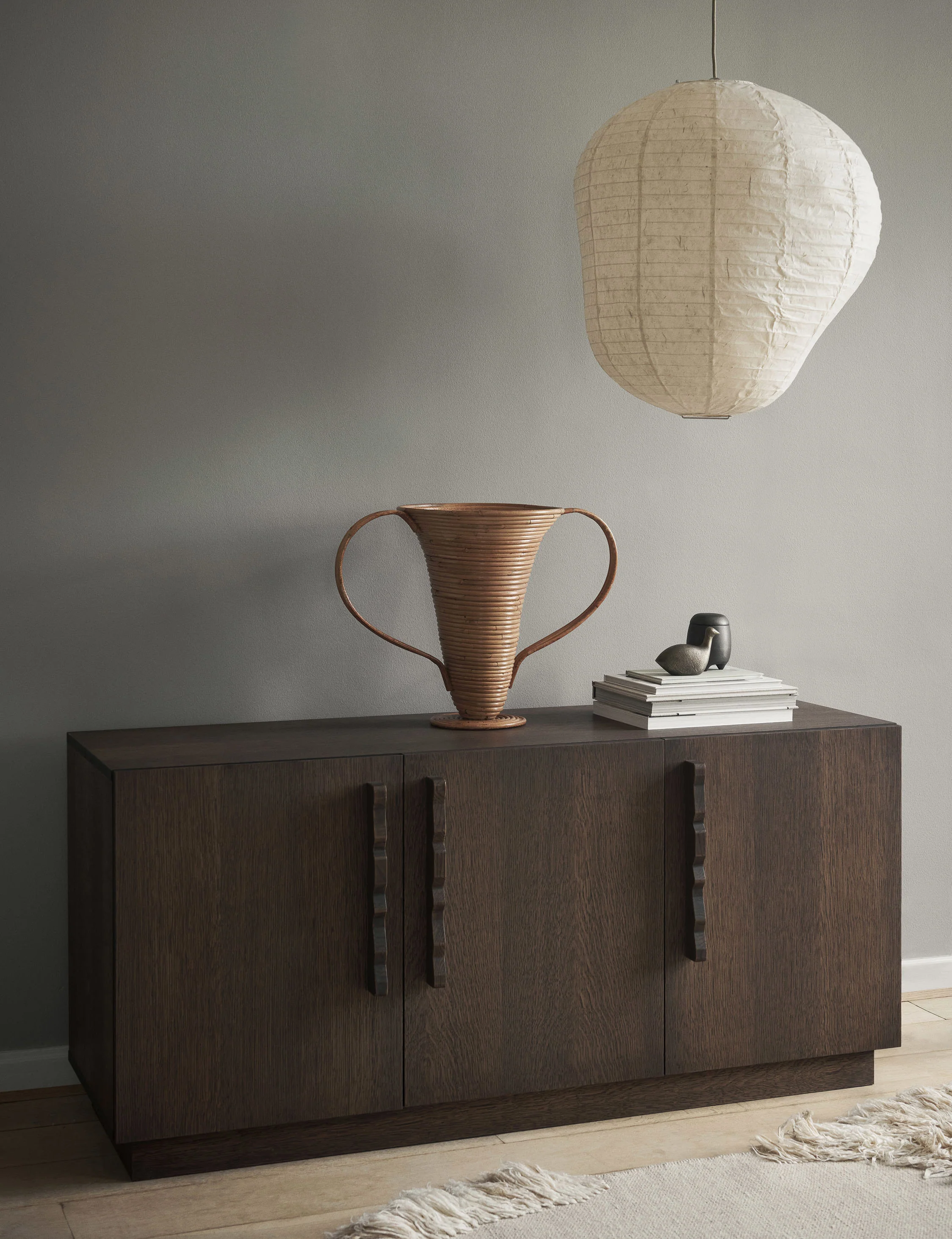 Amphora Decorative Rattan Vase by Ferm Living