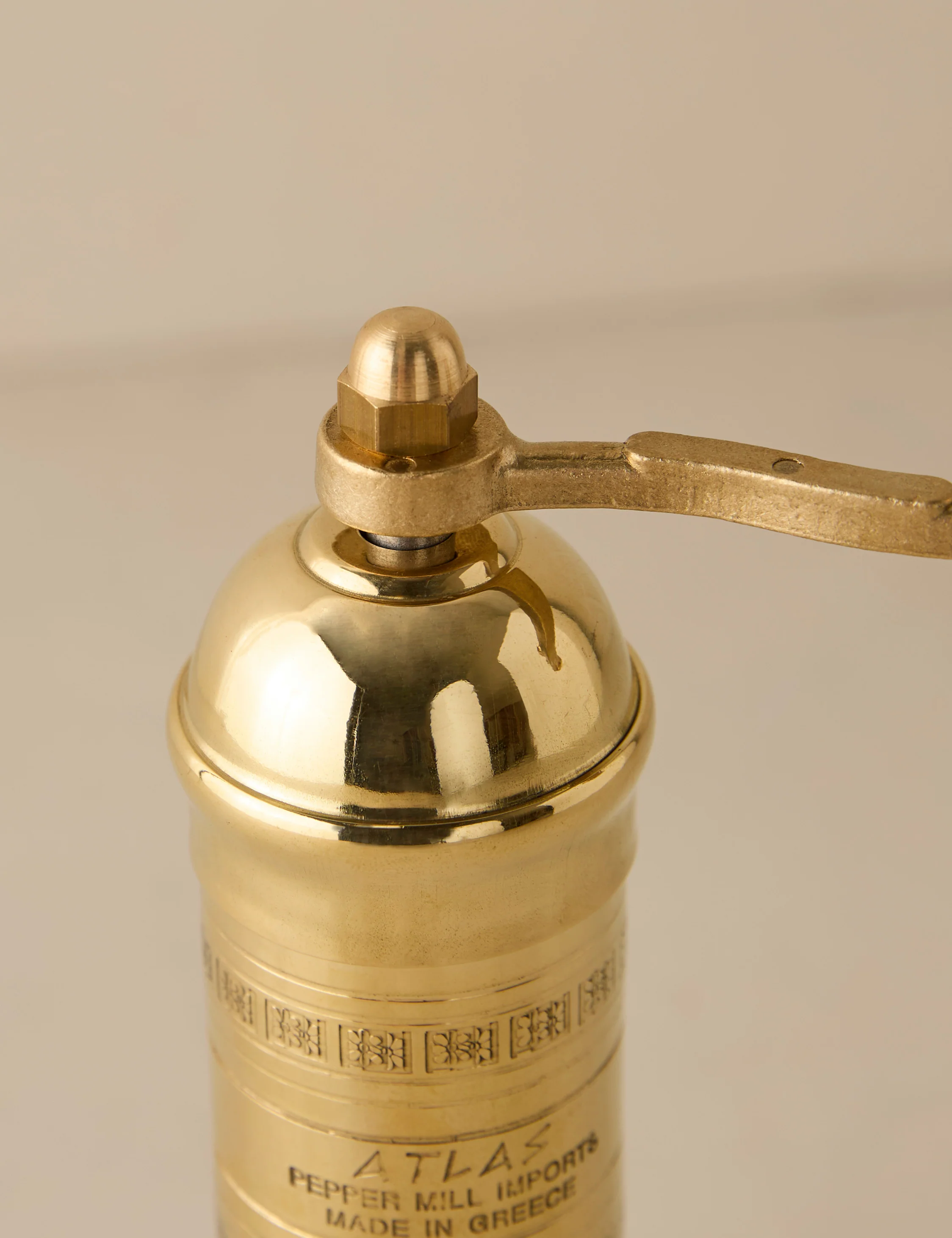 Atlas Brass Salt Mill