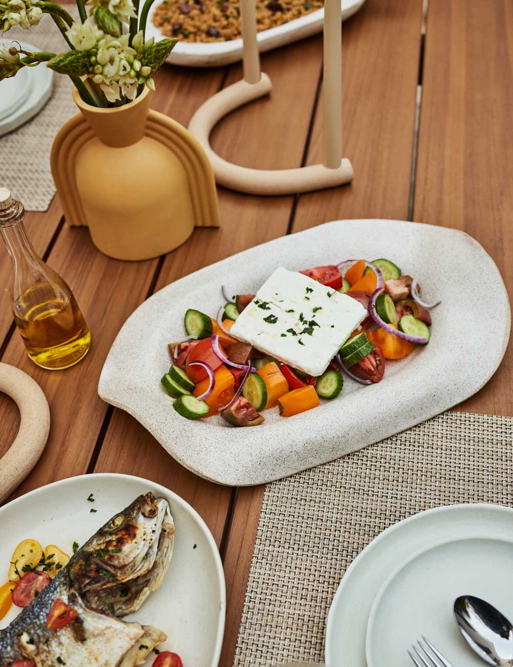 Manta Oval Platter by SIN