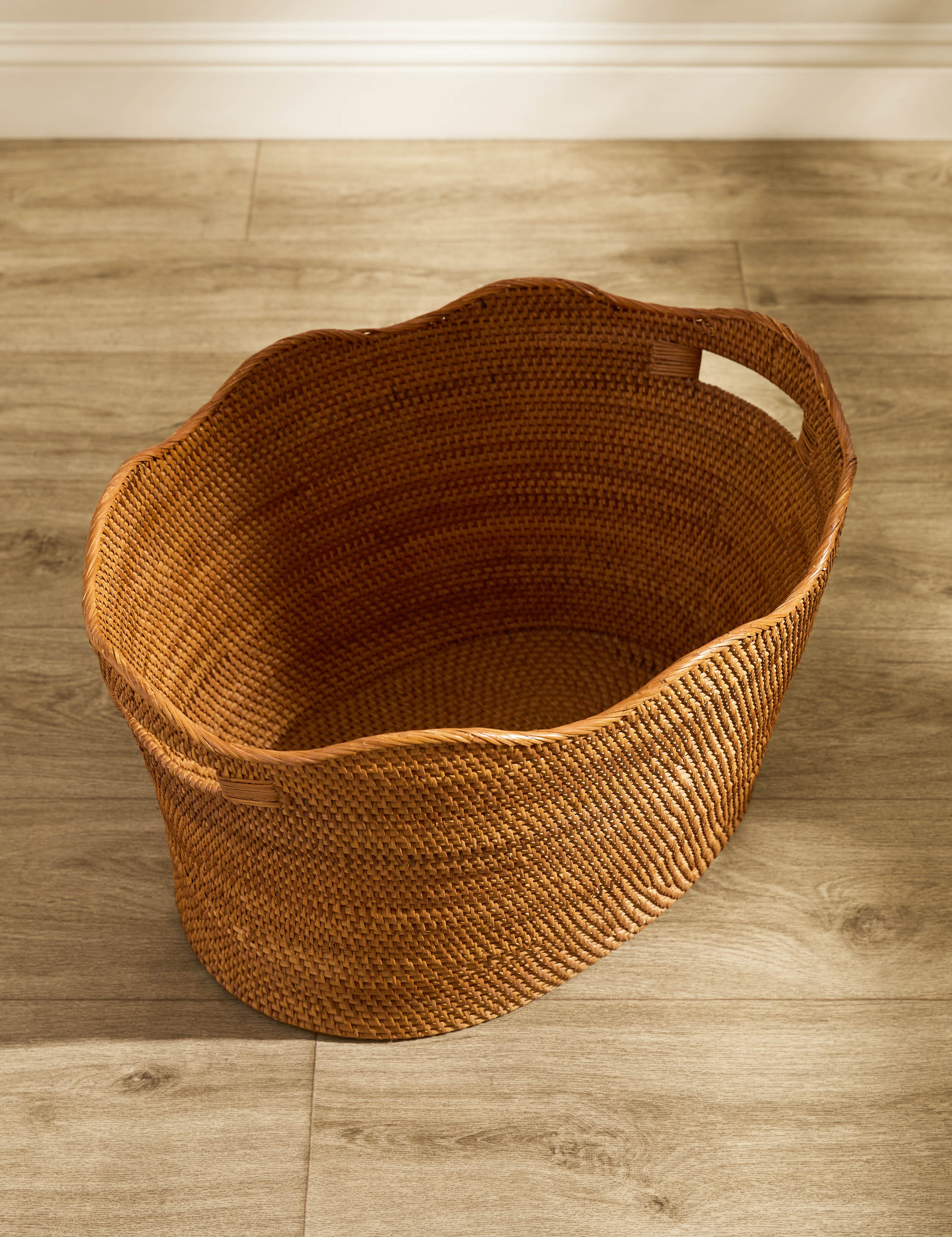 Tyna Rattan Laundry Basket