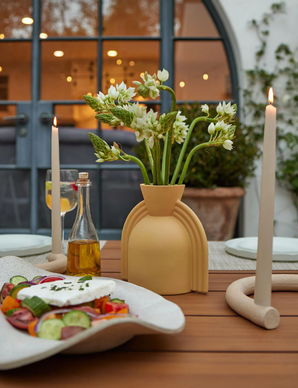 Arc Candle Holder (Set of 4) by SIN