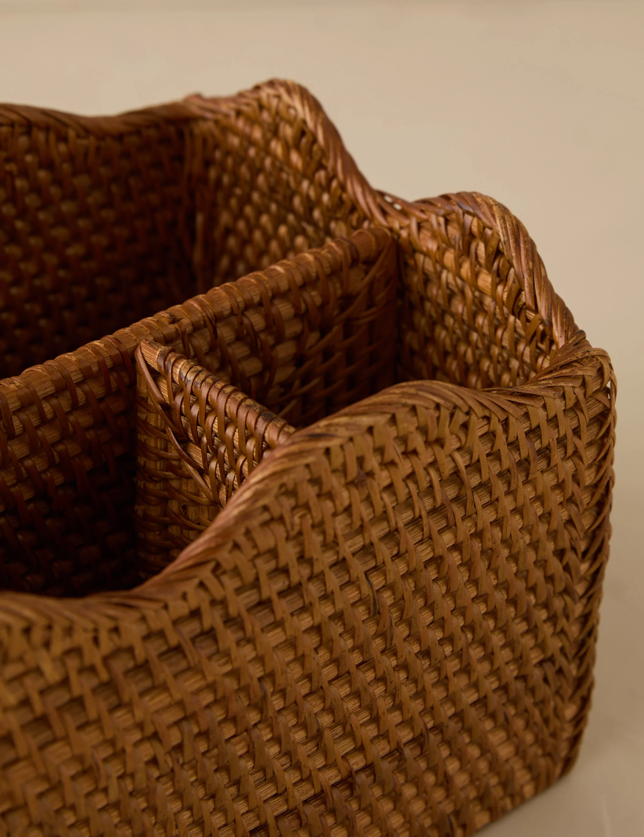 Tyna Rattan Utensil Caddy