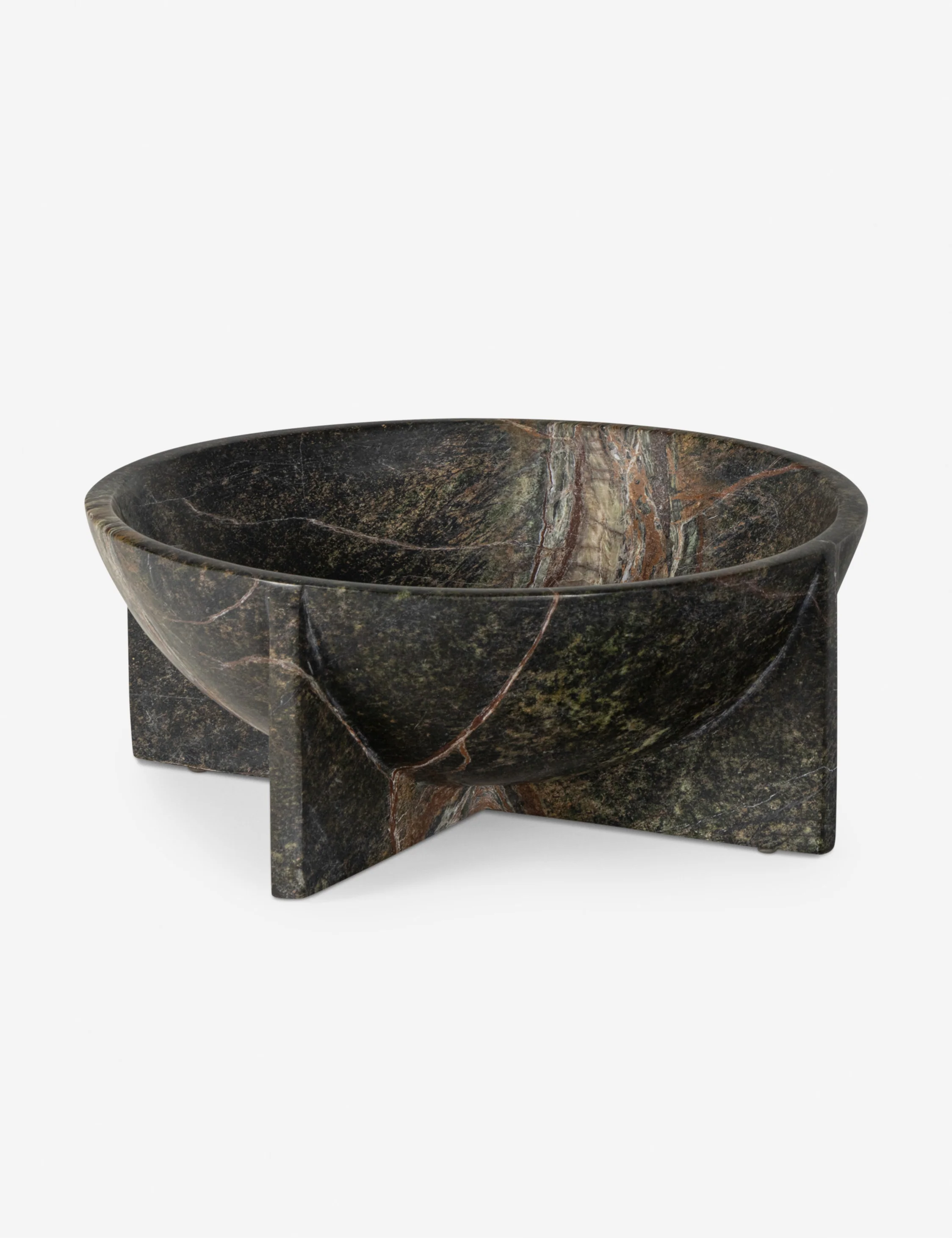 Tribune Marble Bowl by Regina Andrew