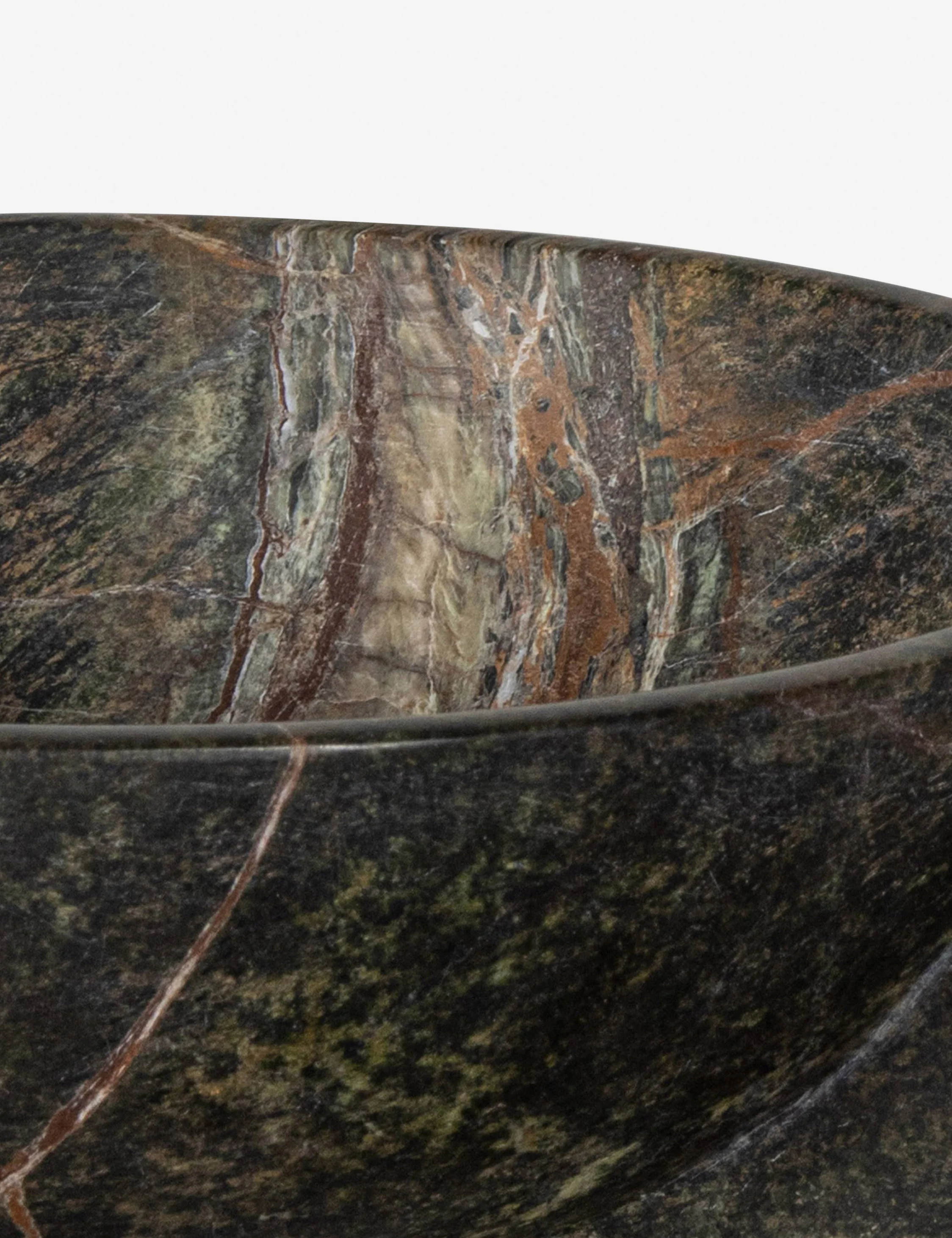 Tribune Marble Bowl by Regina Andrew