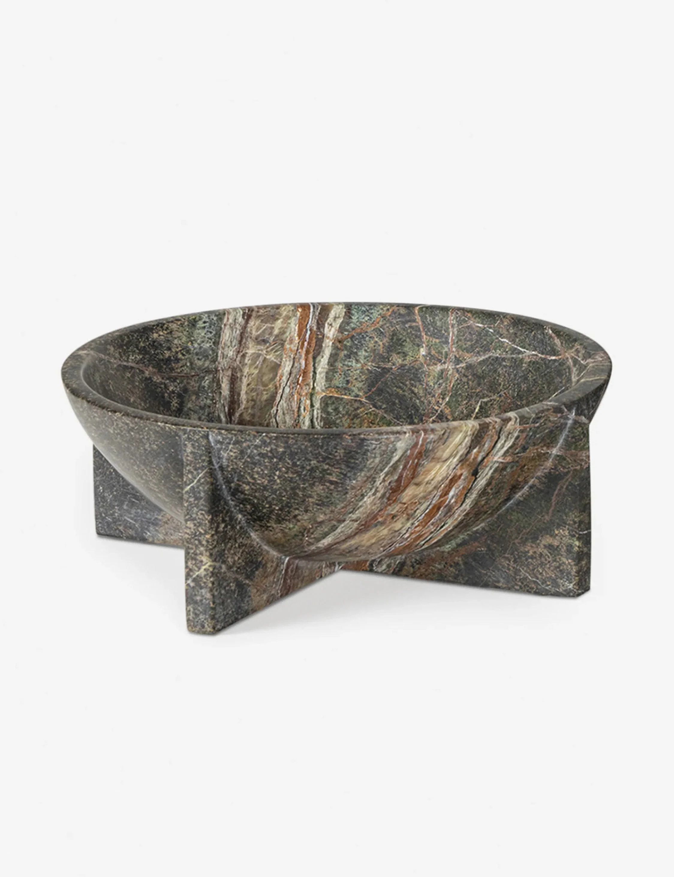 Tribune Marble Bowl by Regina Andrew