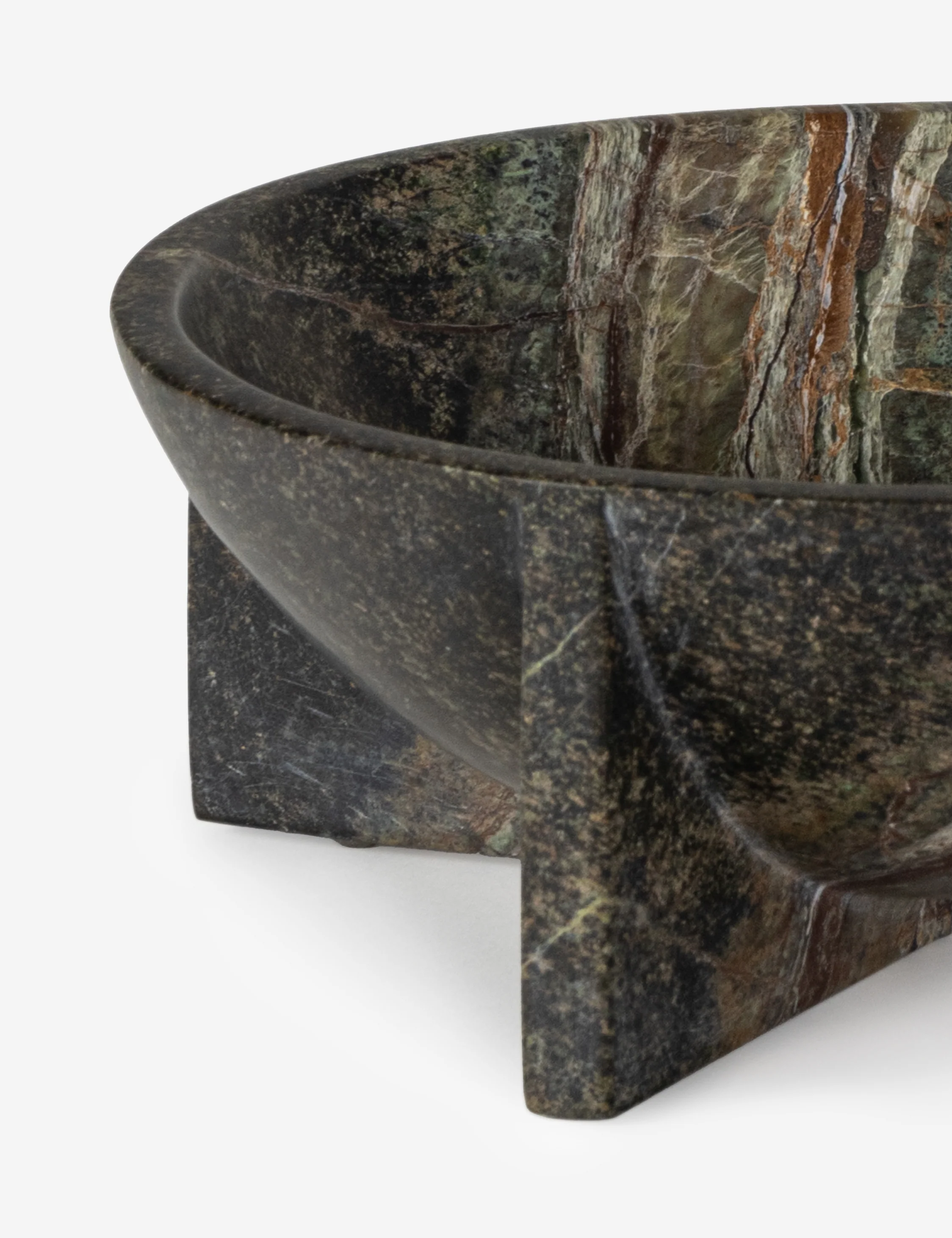 Tribune Marble Bowl by Regina Andrew