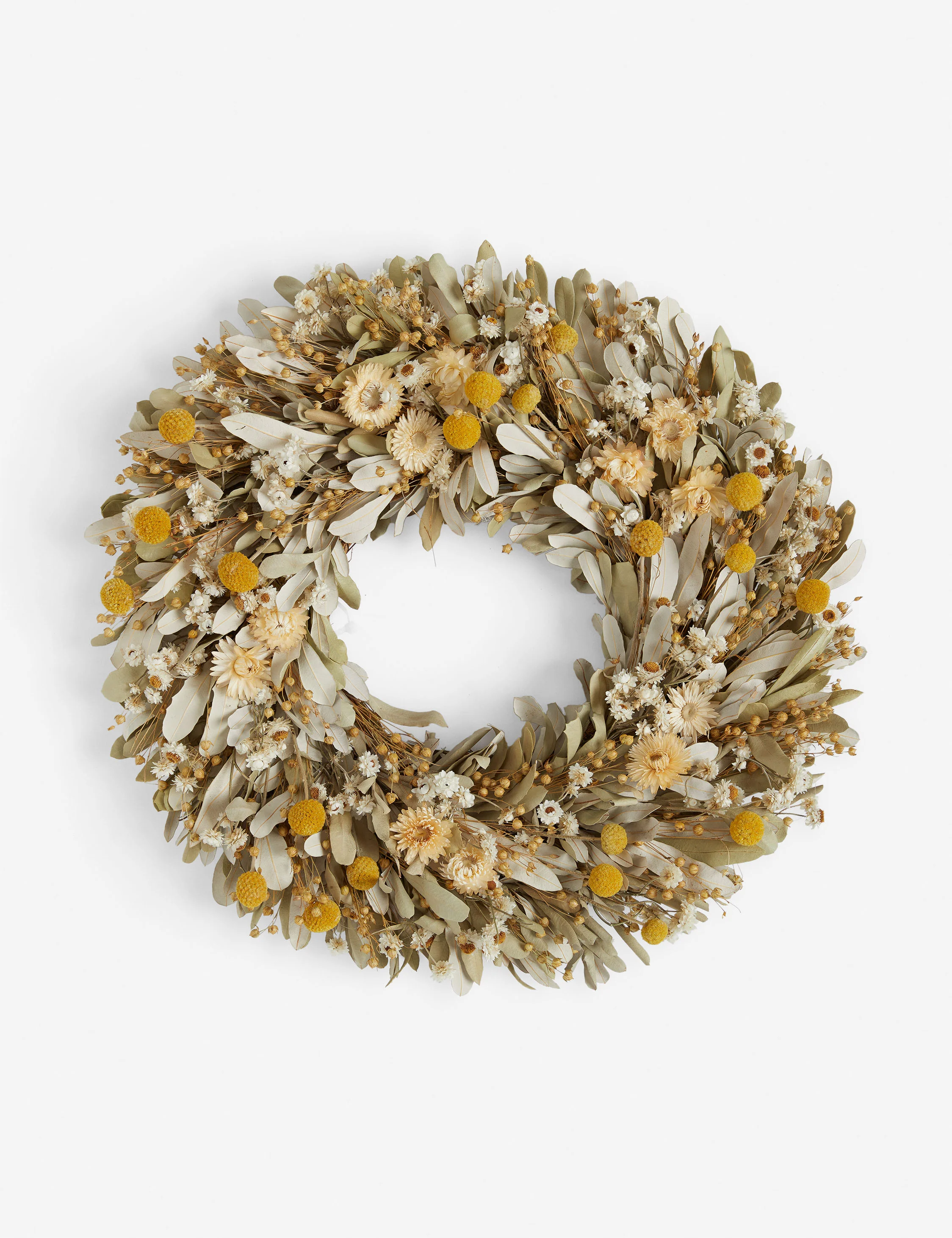 Preserved Summer Bunch Wreath