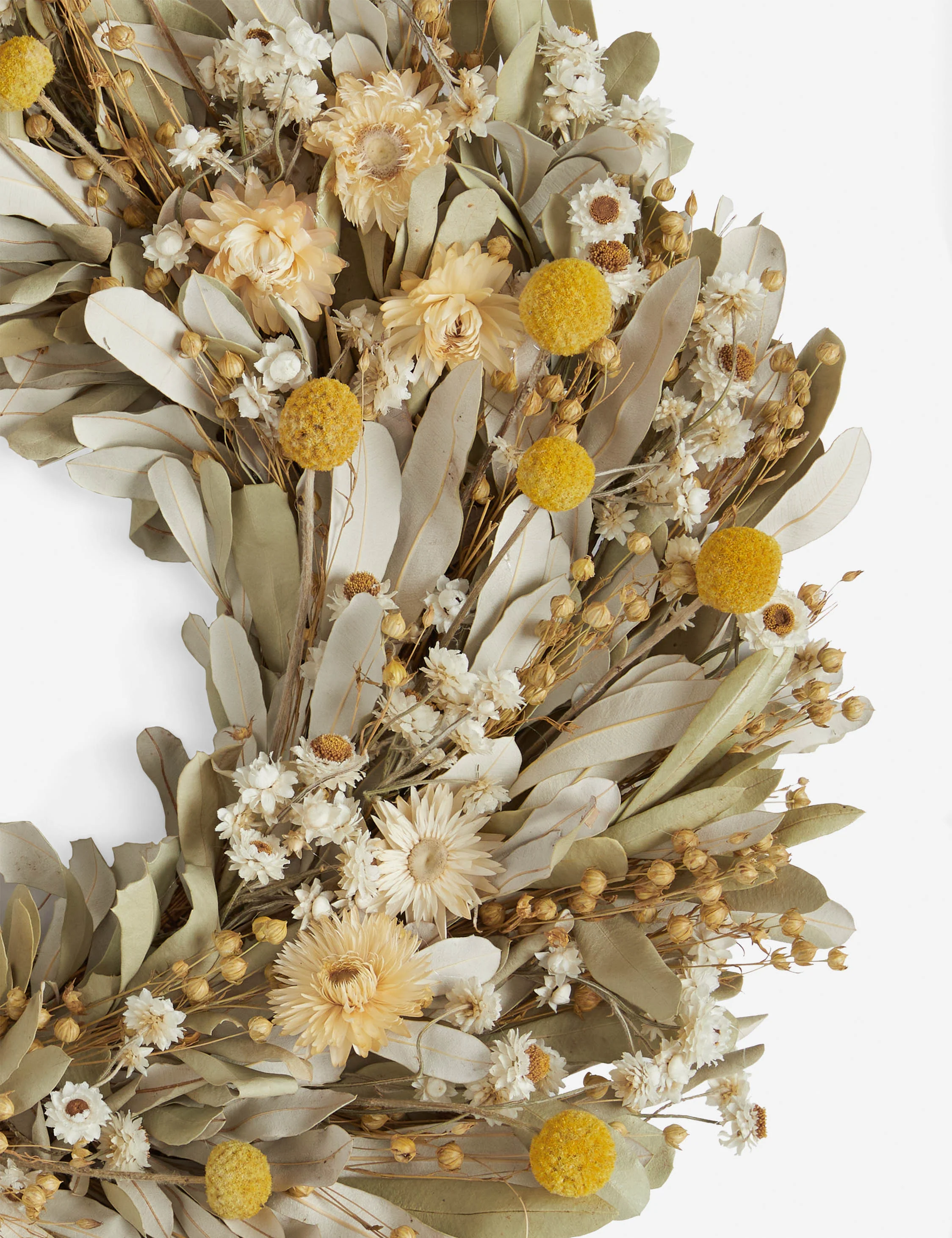 Preserved Summer Bunch Wreath