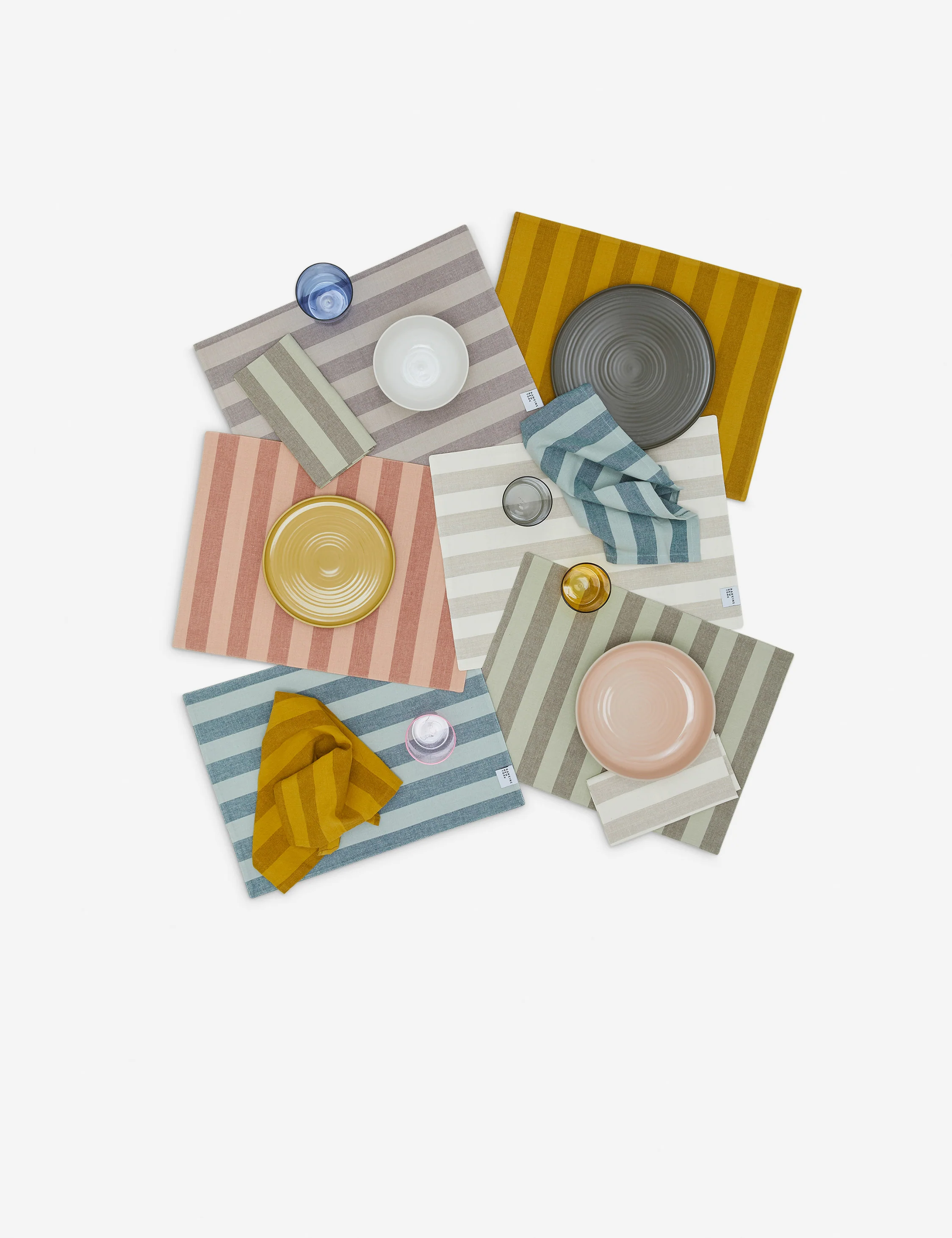 Essential Striped Table Linens by Hawkins New York