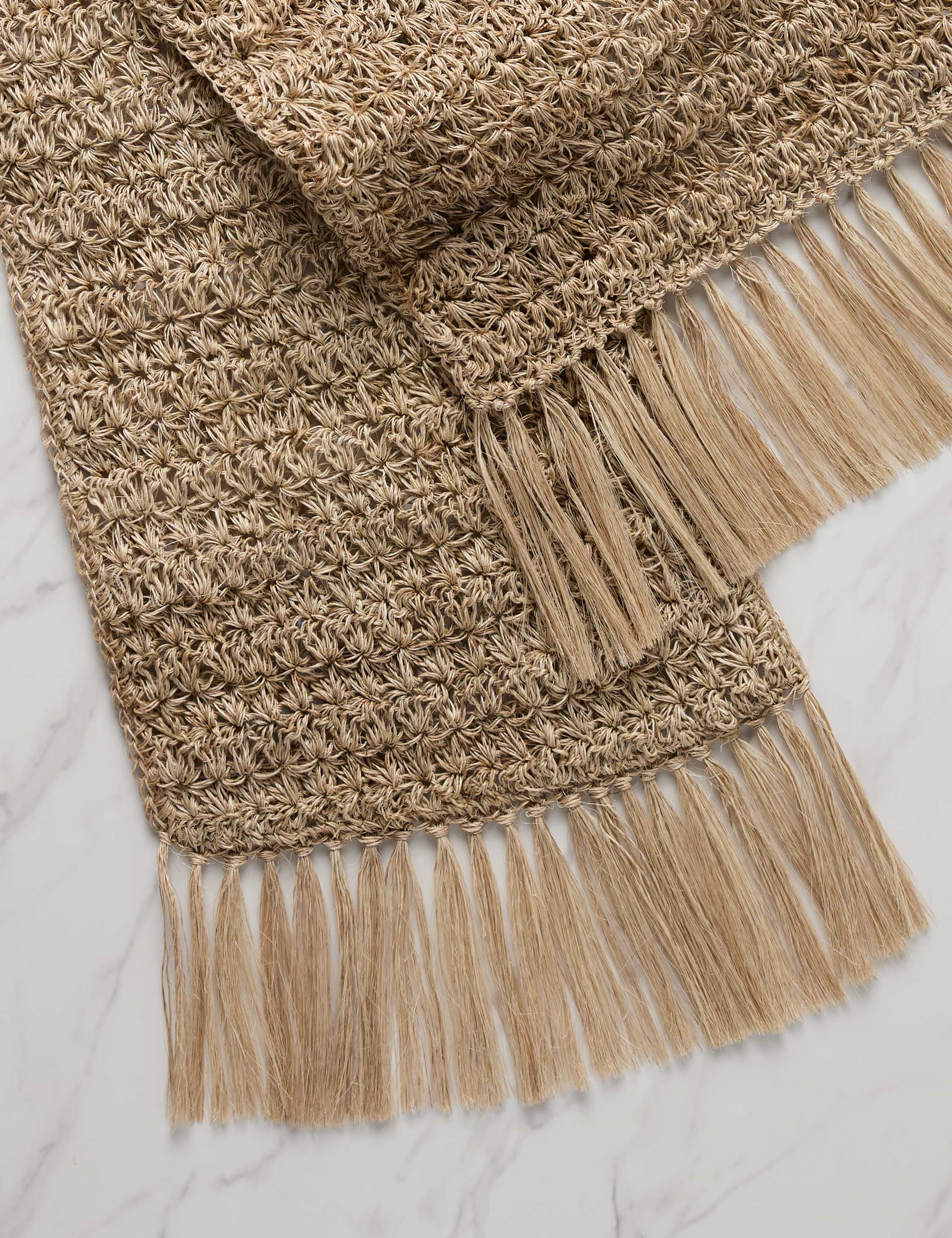 Fique Knots Table Runner by Tallo de Olivo