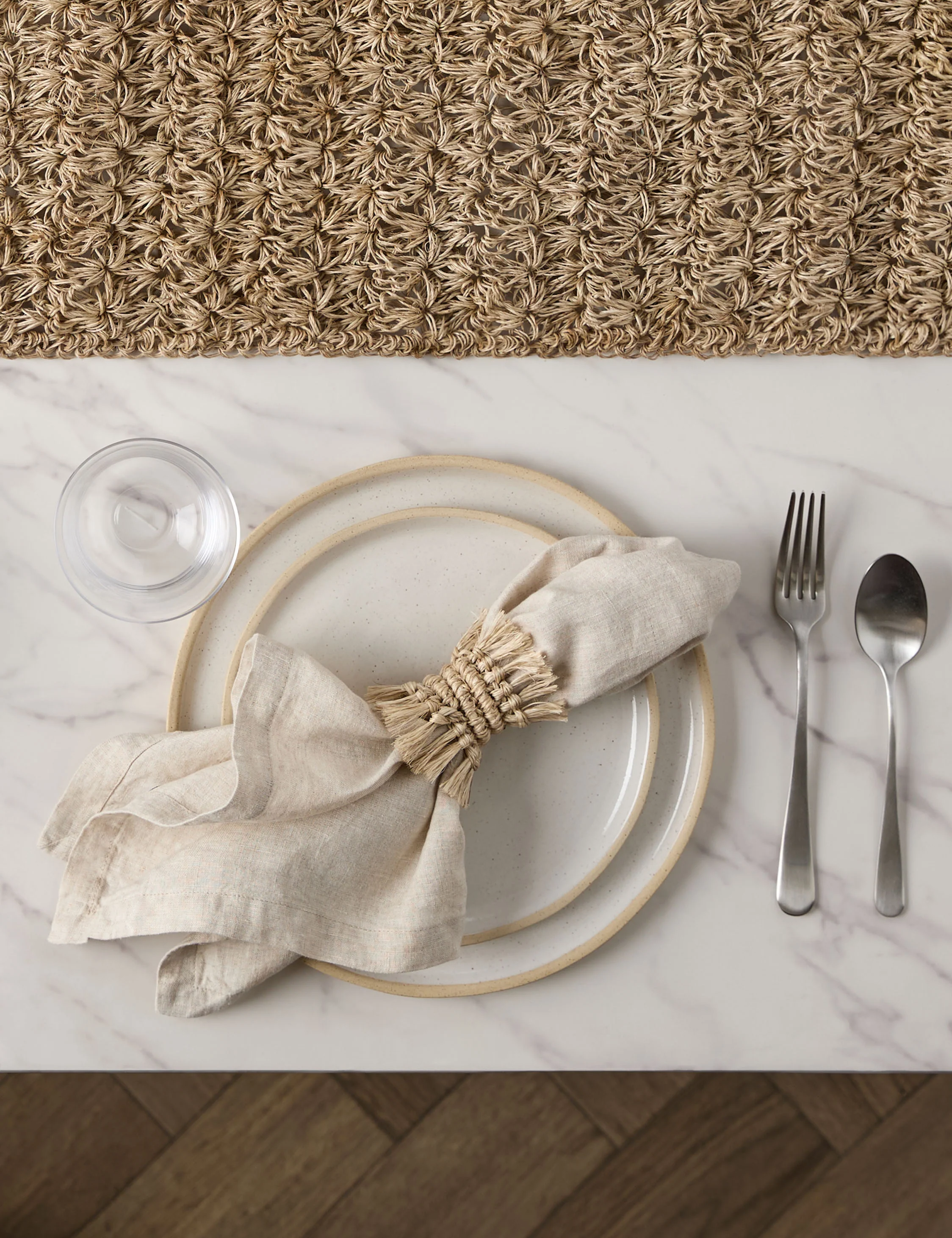 Fique Fringe Napkin Rings (Set of 4) by Tallo de Olivo