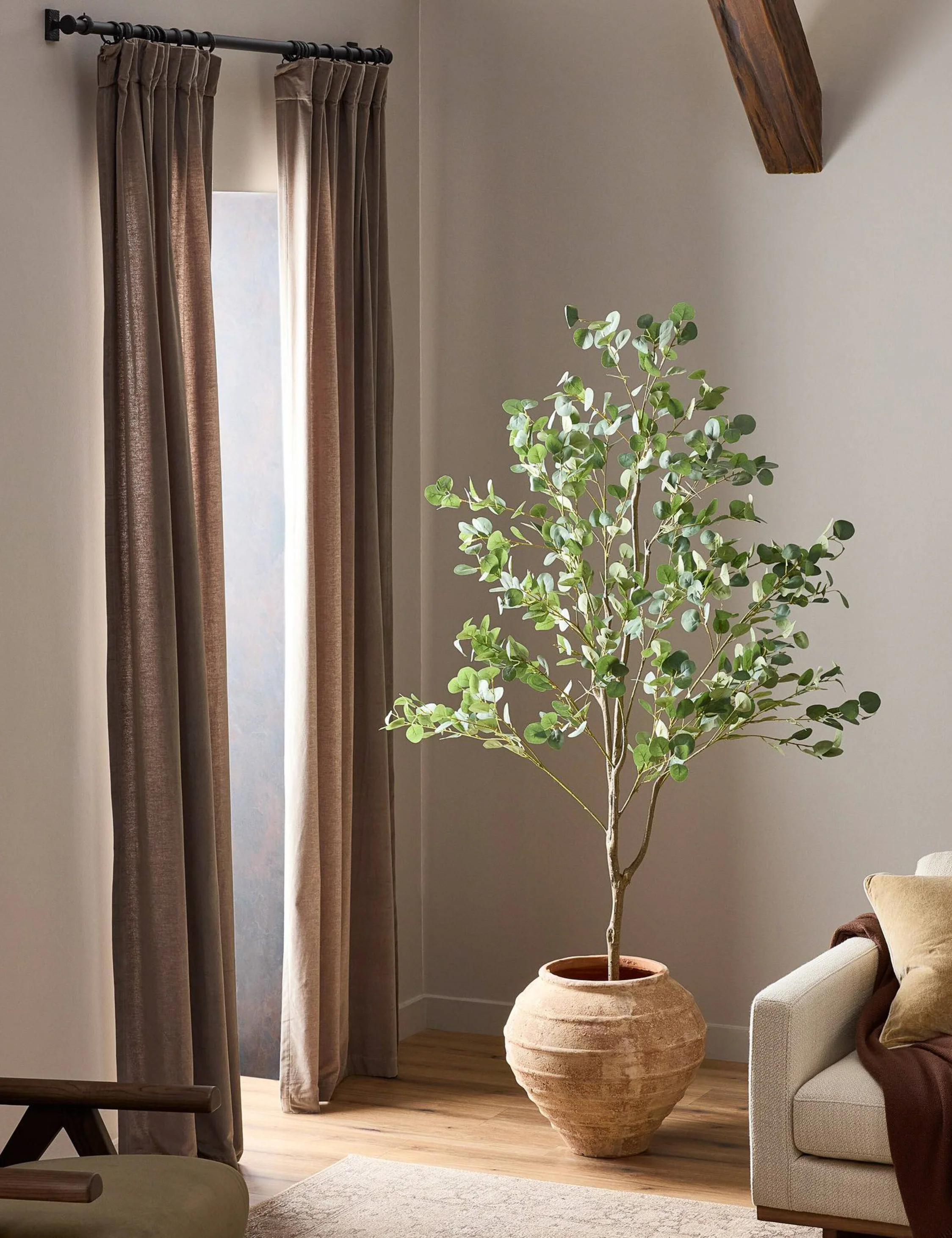 Faux Eucalyptus Tree