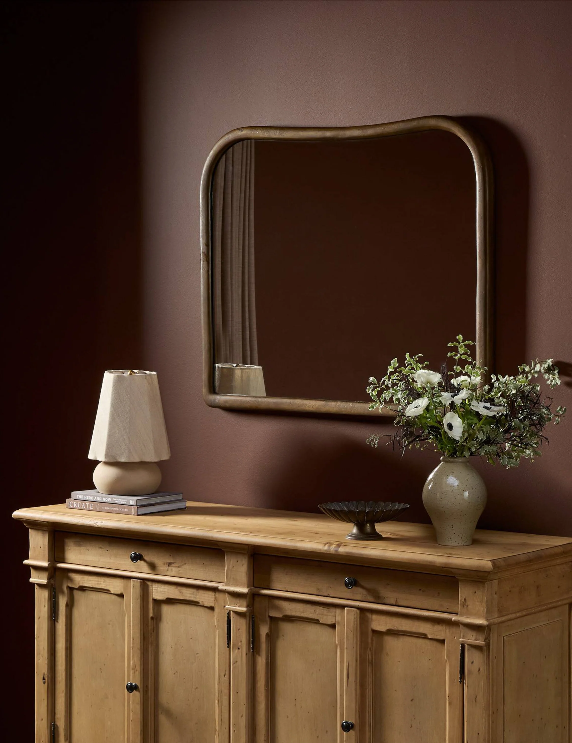 Patz Mantel Mirror by Amber Lewis x Four Hands