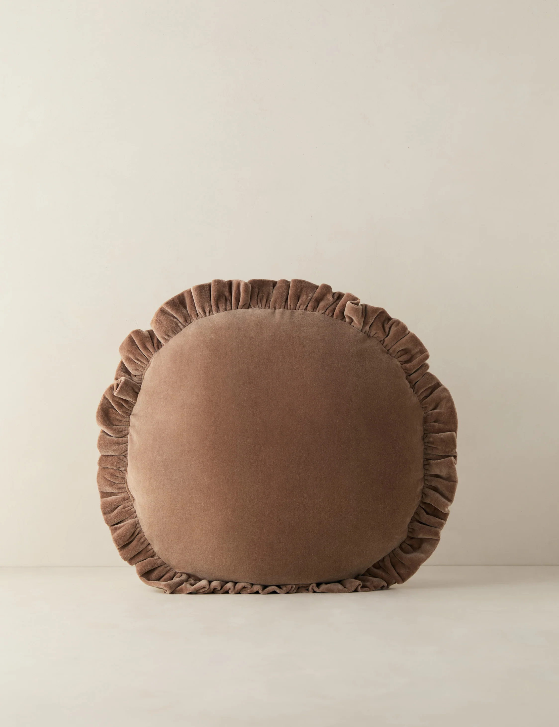 Mauree Velvet Round Pillow
