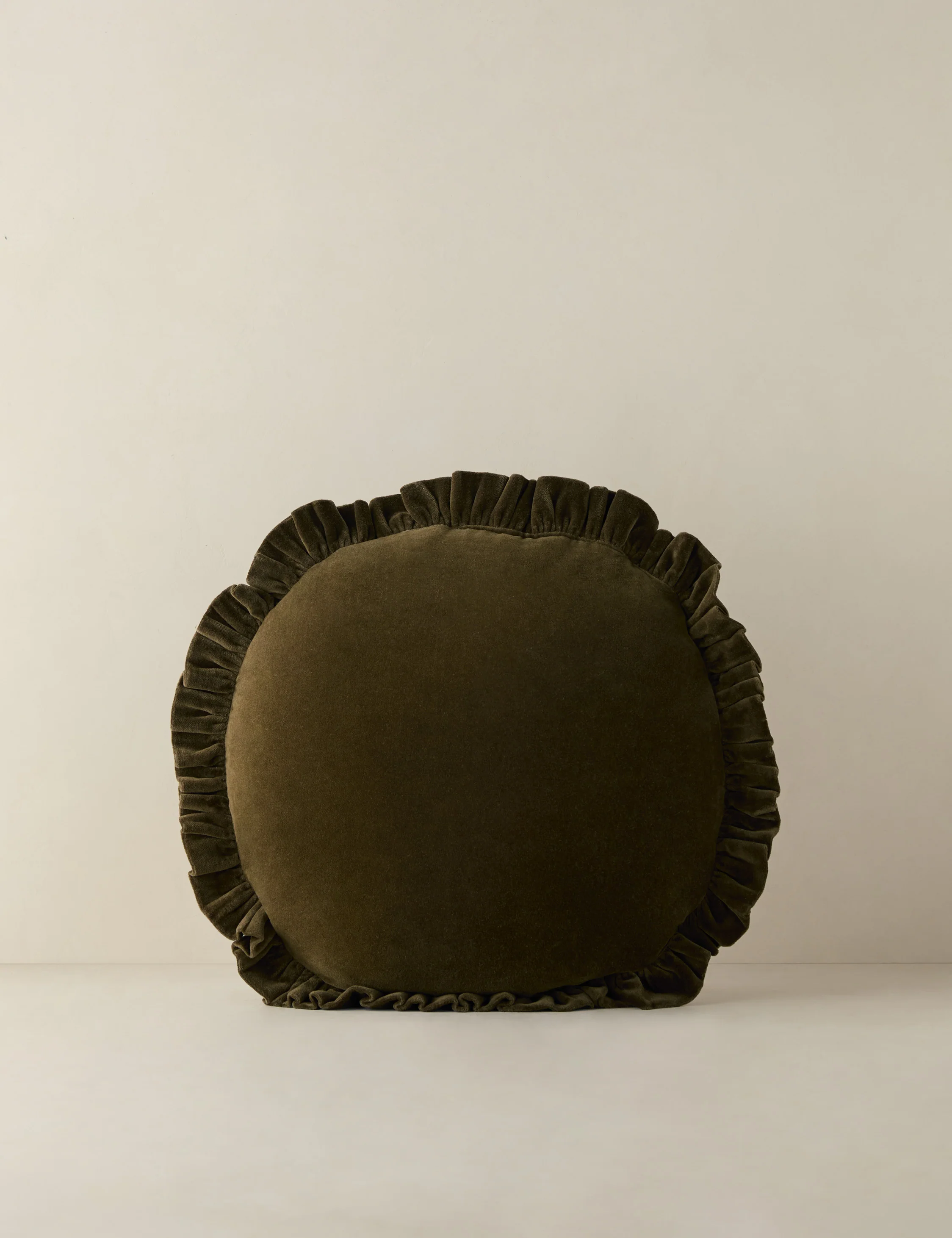 Mauree Velvet Round Pillow