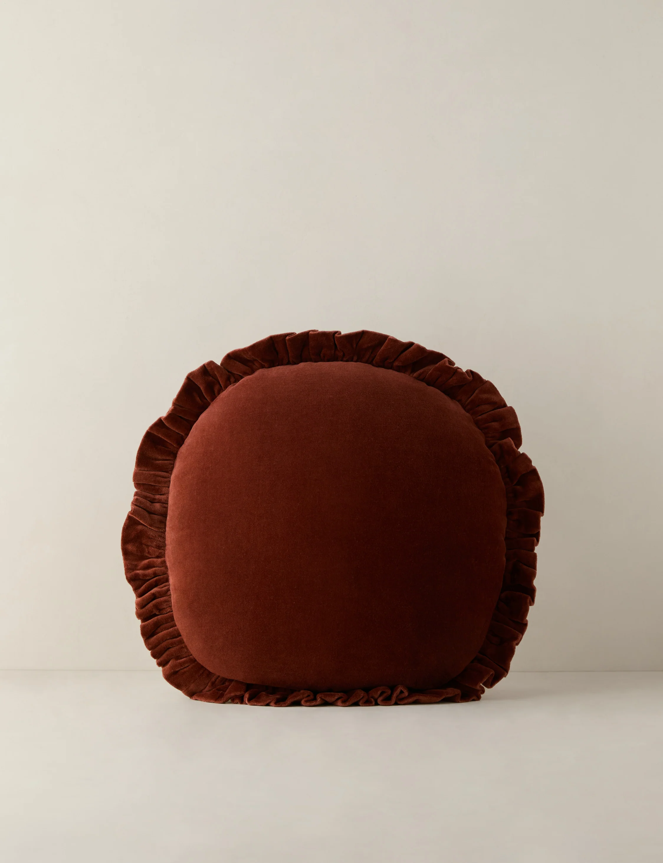 Mauree Velvet Round Pillow