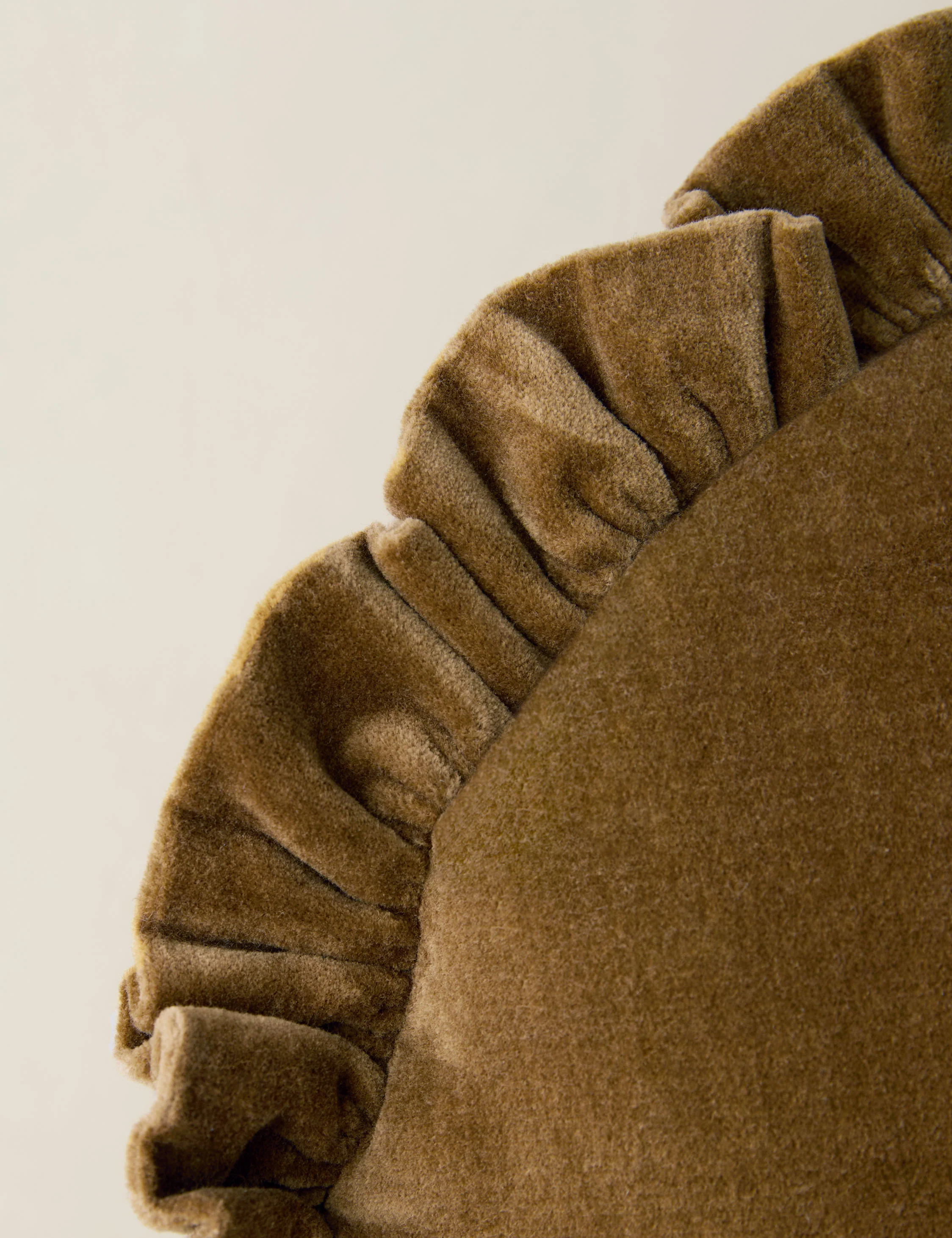 Mauree Velvet Round Pillow