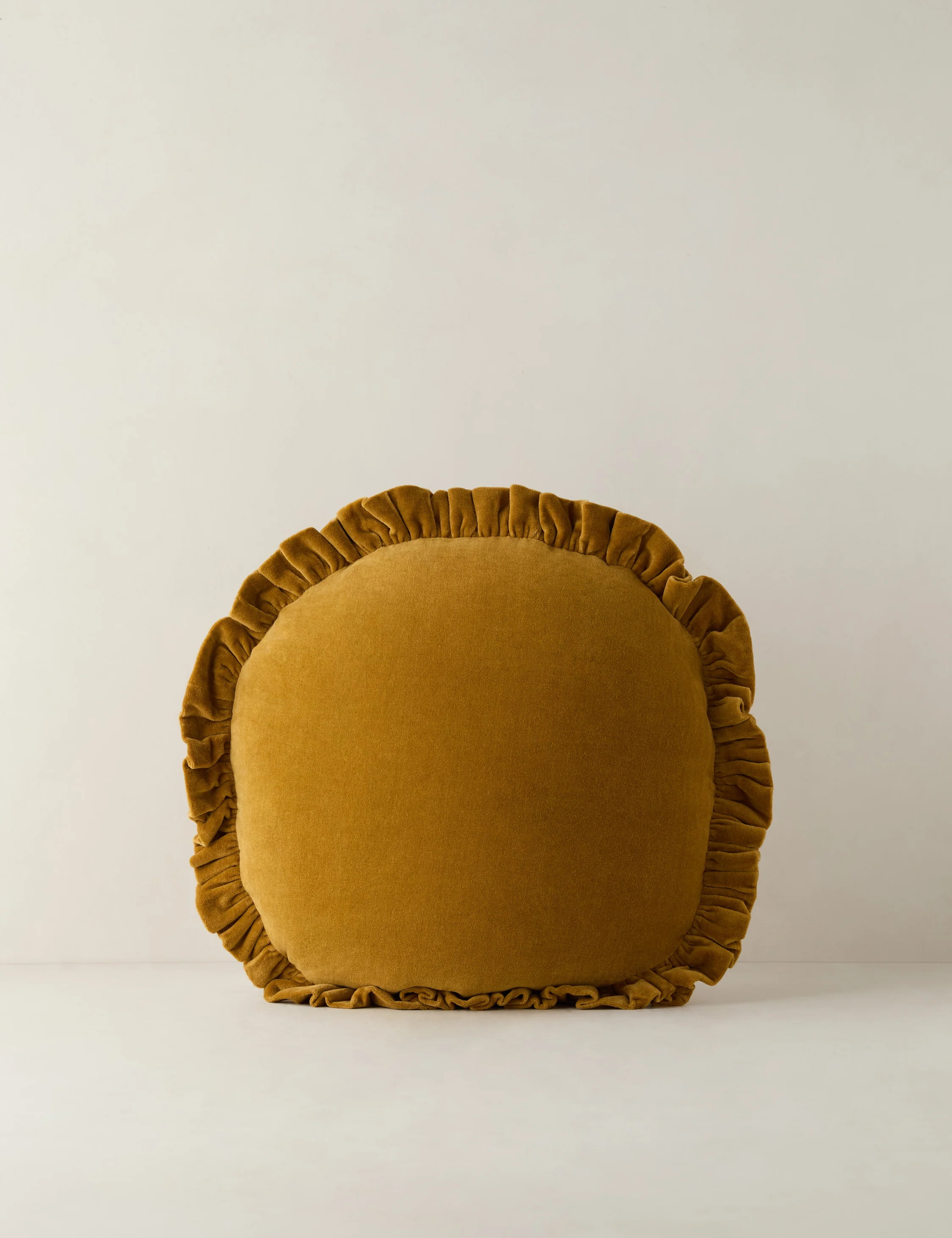 Mauree Velvet Round Pillow