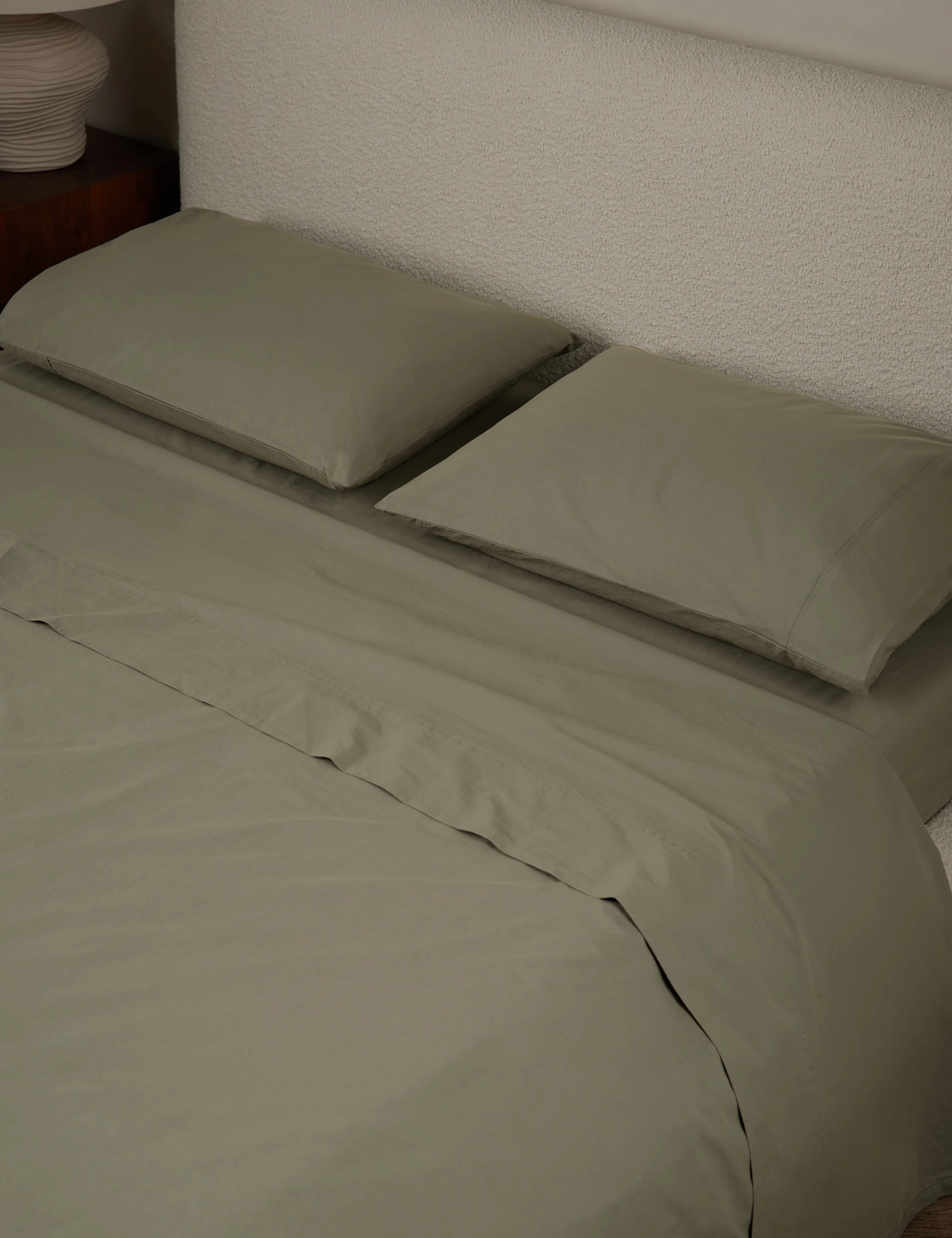 Juna Washed Percale Sheet Set 3 Juna Washed Percale Sheet Set