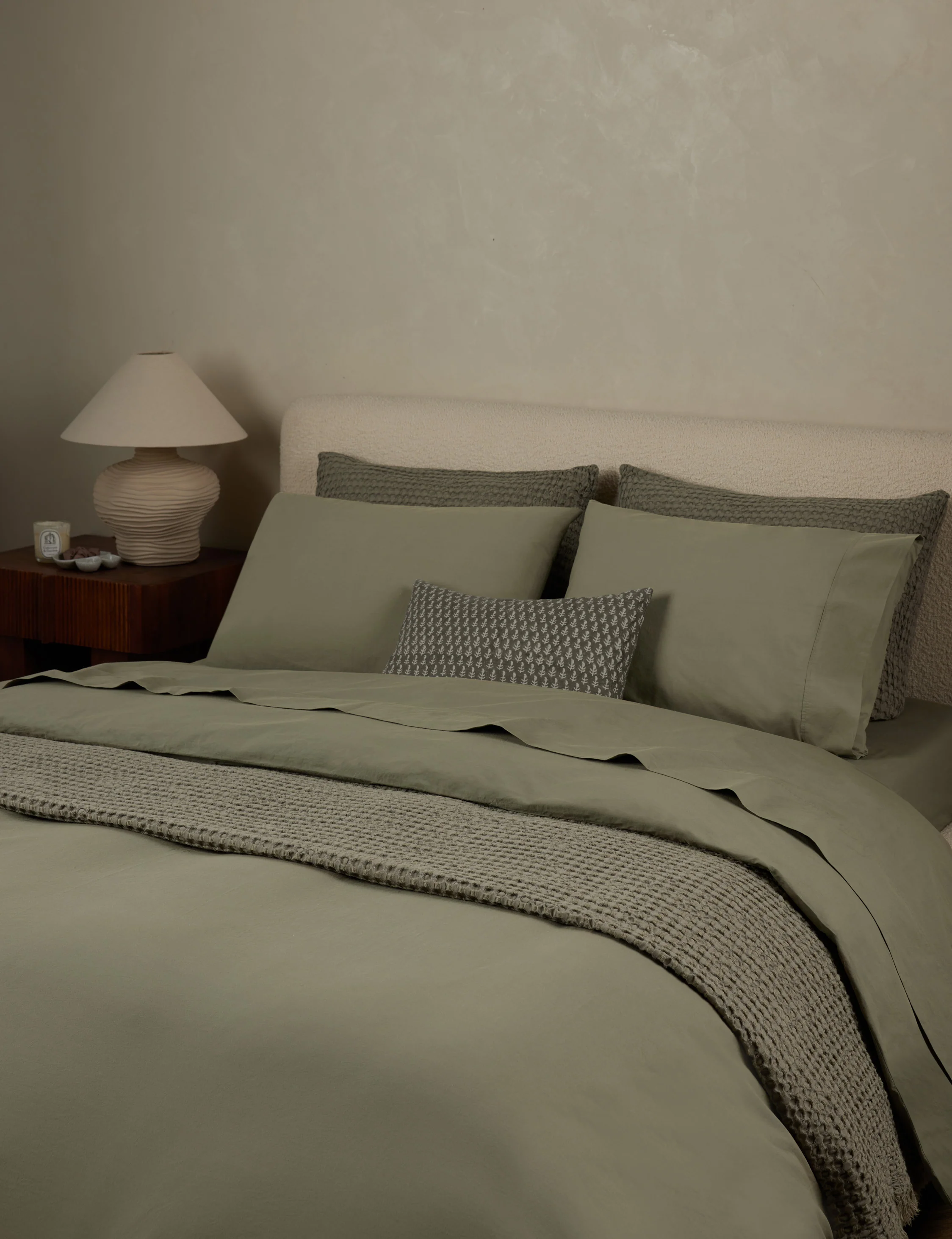 Juna Washed Percale Sheet Set 4 Juna Washed Percale Sheet Set