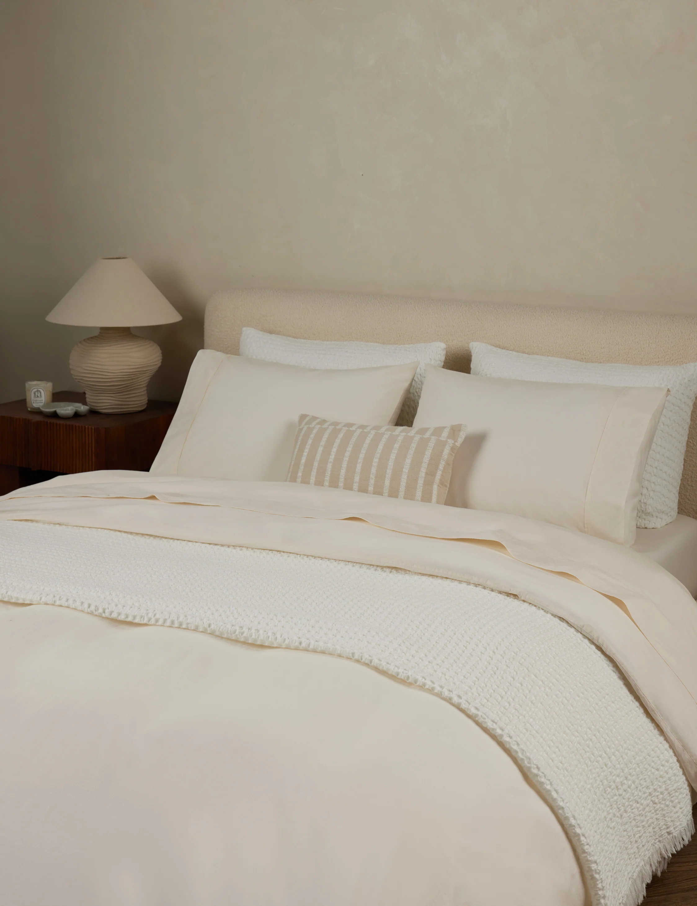 Juna Washed Percale Sheet Set 7 Juna Washed Percale Sheet Set