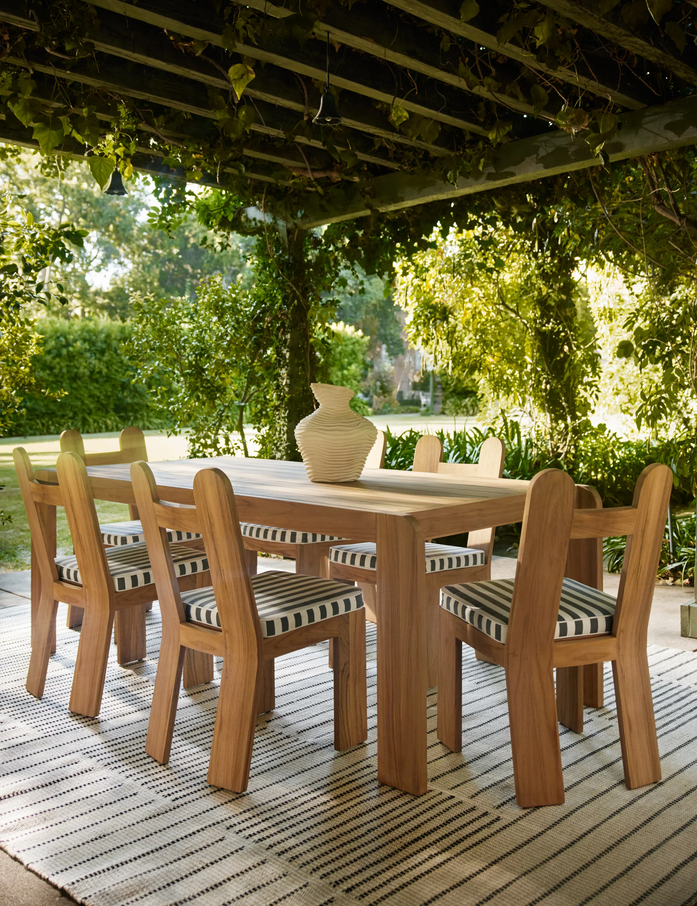 Abbot Outdoor Dining Chair by Sarah Sherman Samuel
