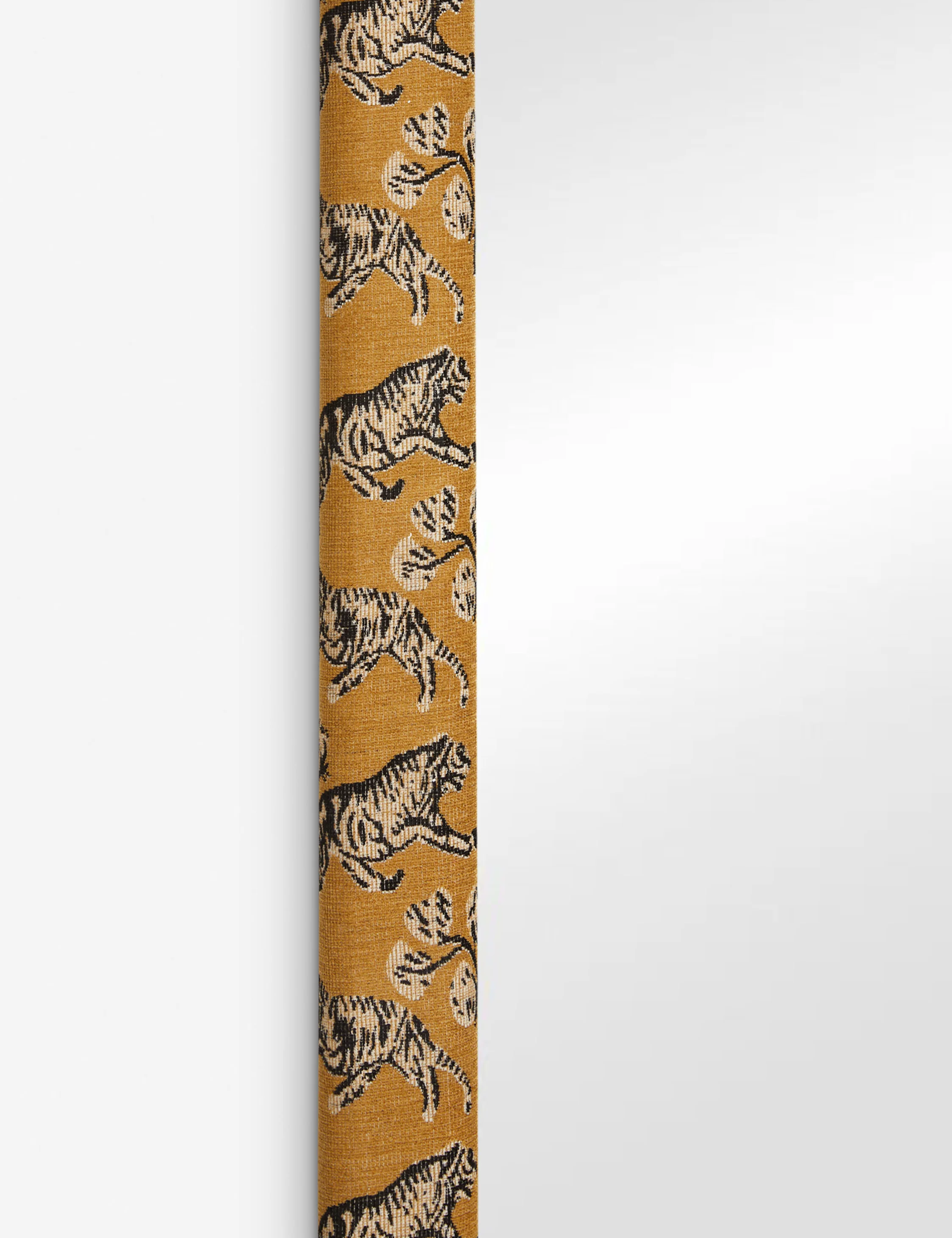 Tiger Upholstered Full Length Mirror by Sarah Sherman Samuel