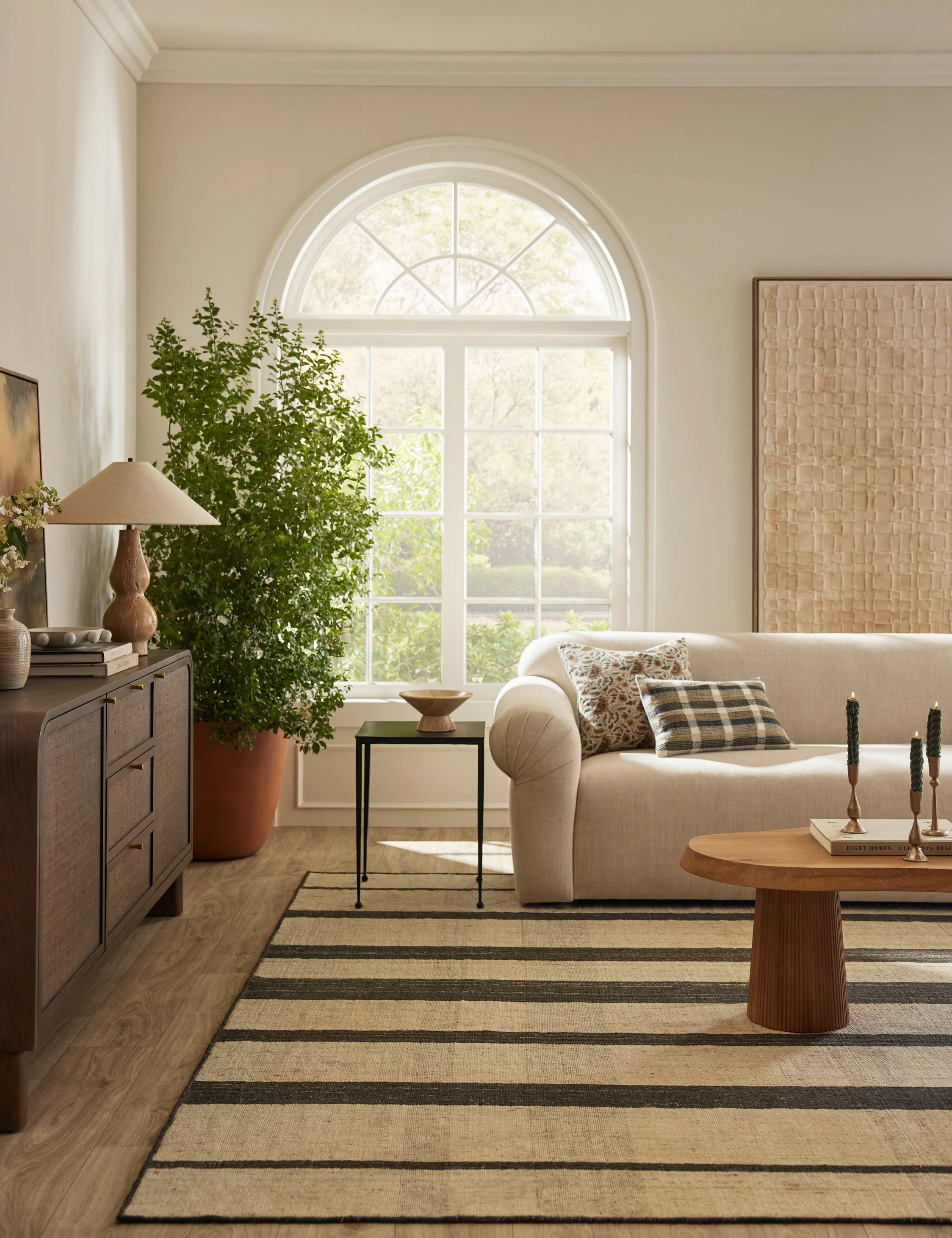 Maida Handwoven Wool-Blend Rug