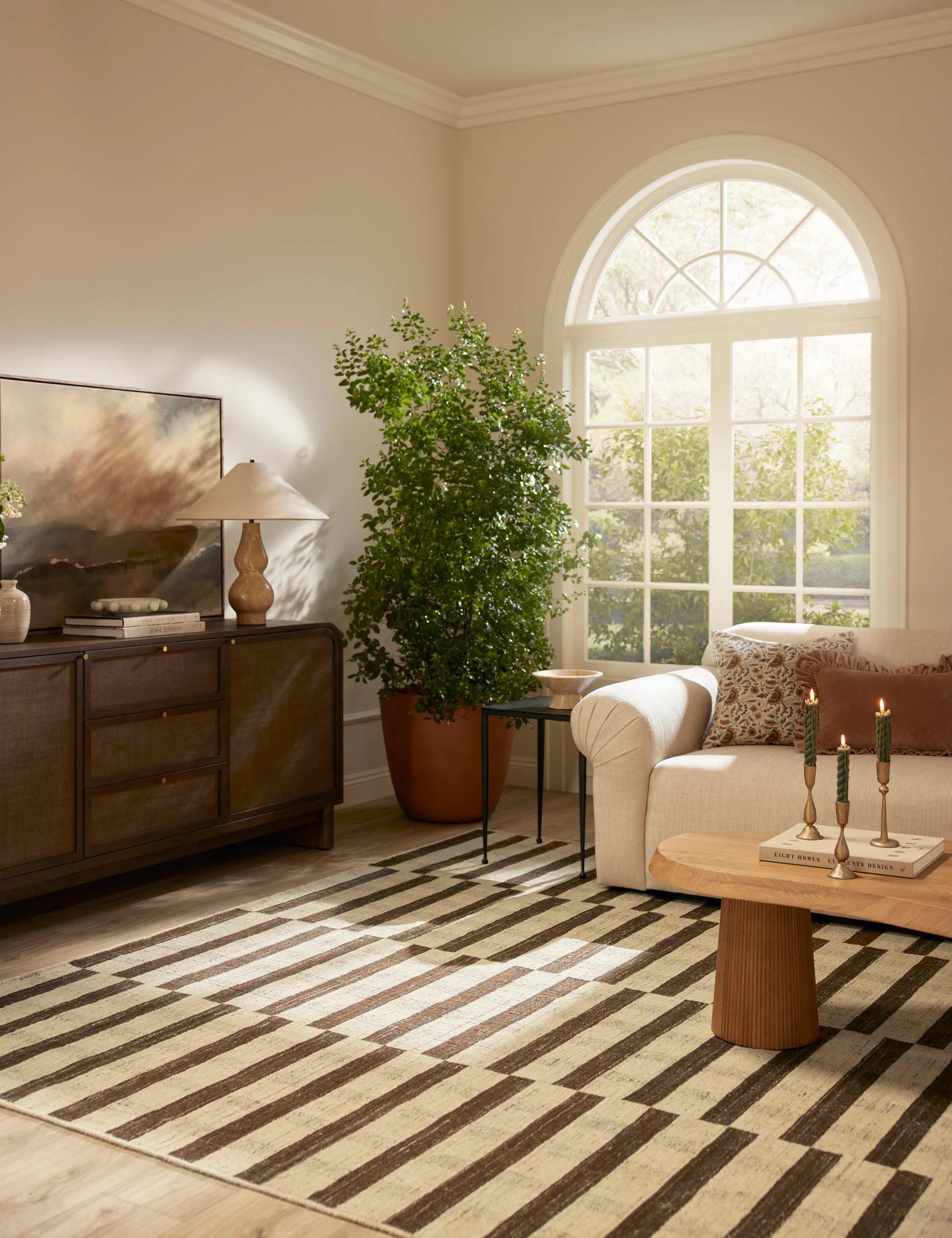 Tieran Handwoven Wool-Blend Rug