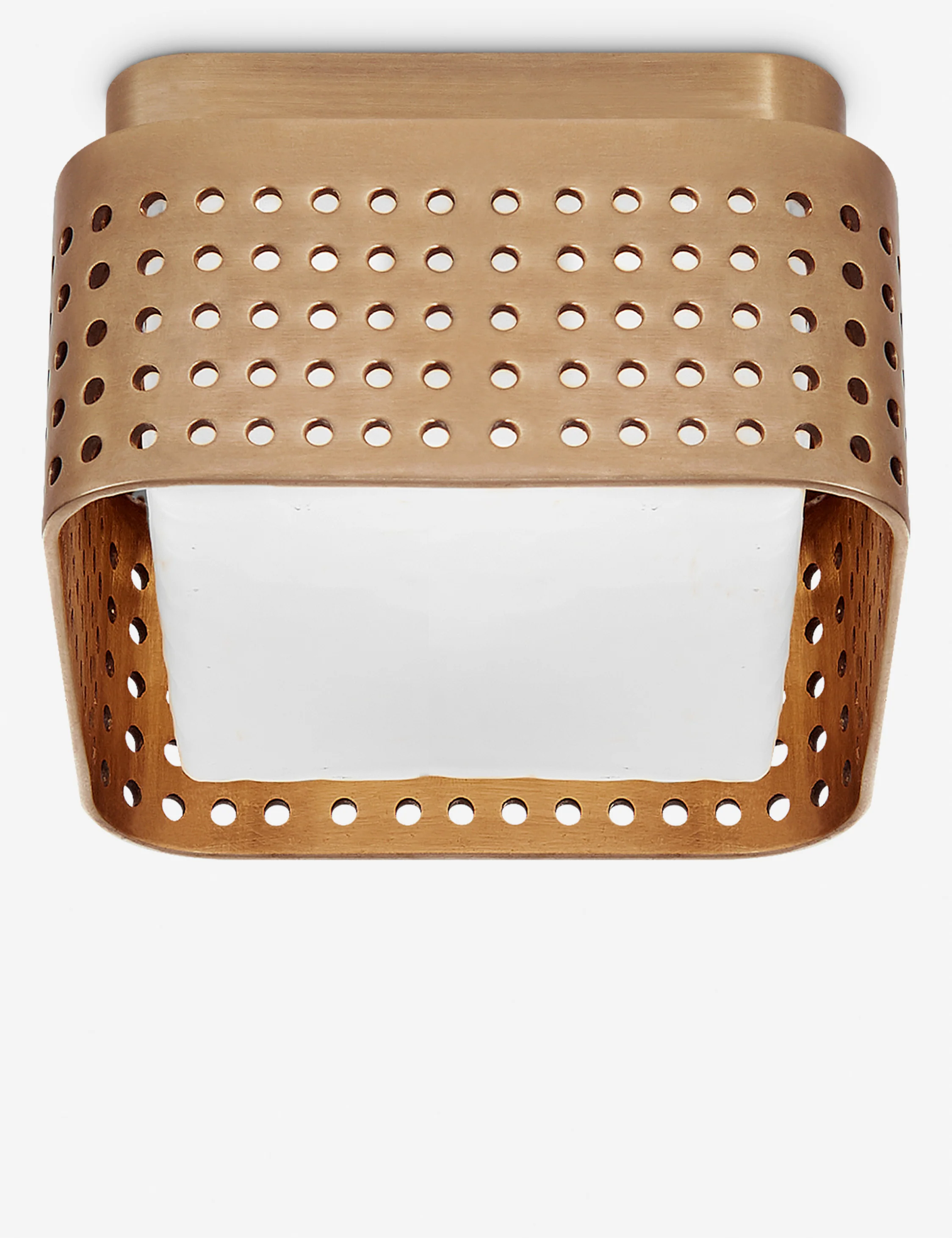 Precision Solitaire Square Mini Flush Mount Light by Kelly Wearstler