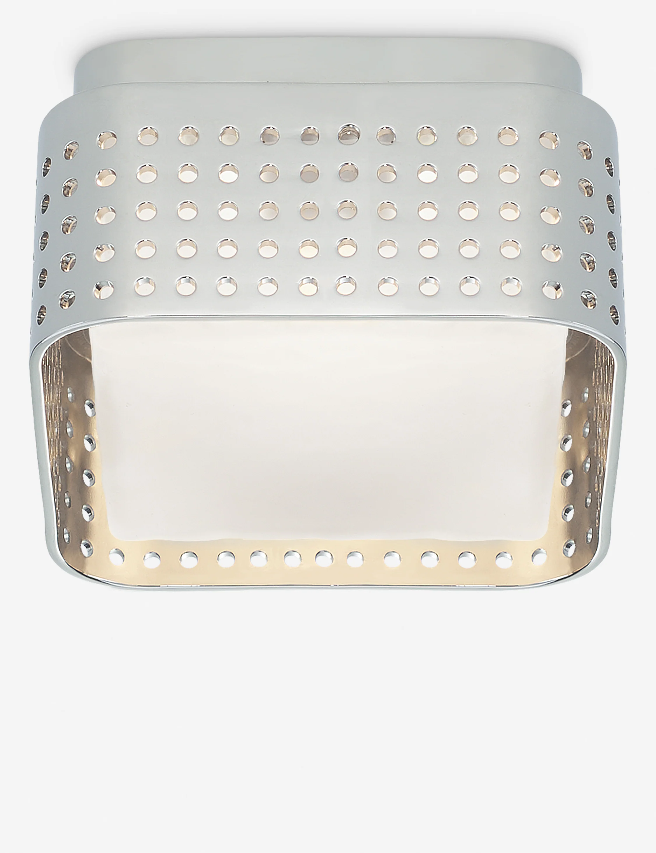 Precision Solitaire Square Mini Flush Mount Light by Kelly Wearstler